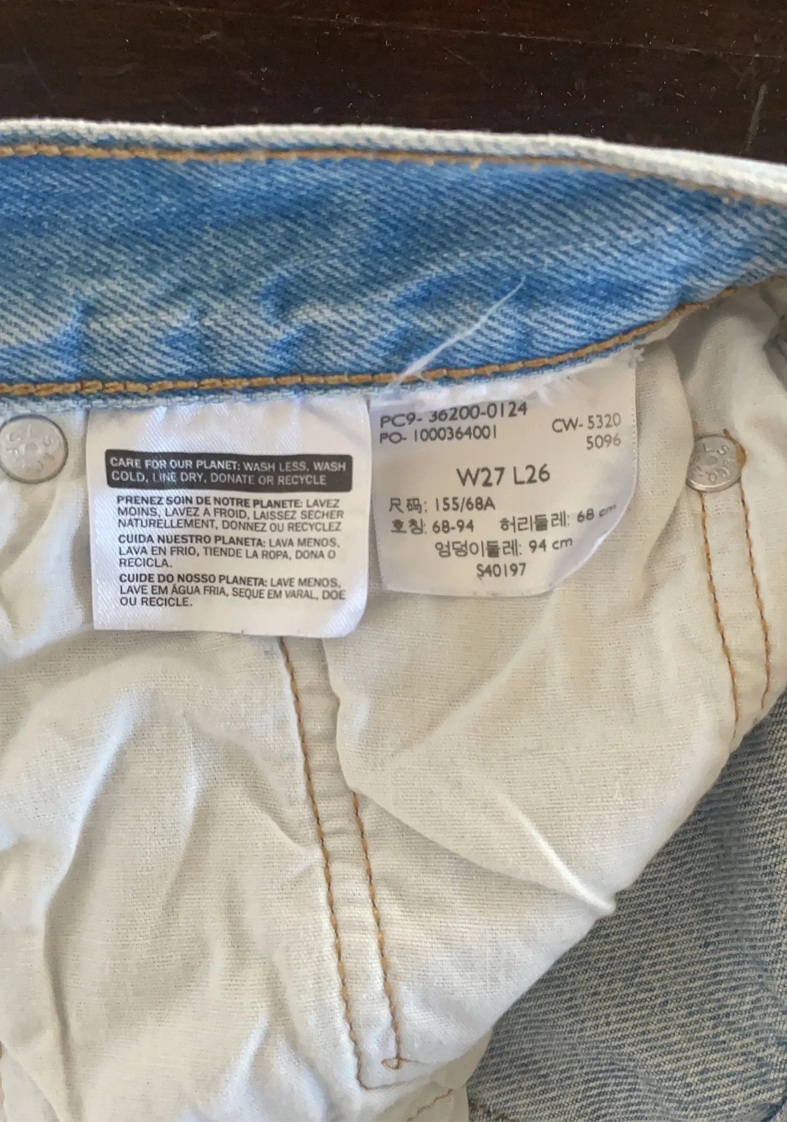 Levi's Levi's 501 Shorts Size 27" / US 4 / IT 40 - 3 Thumbnail