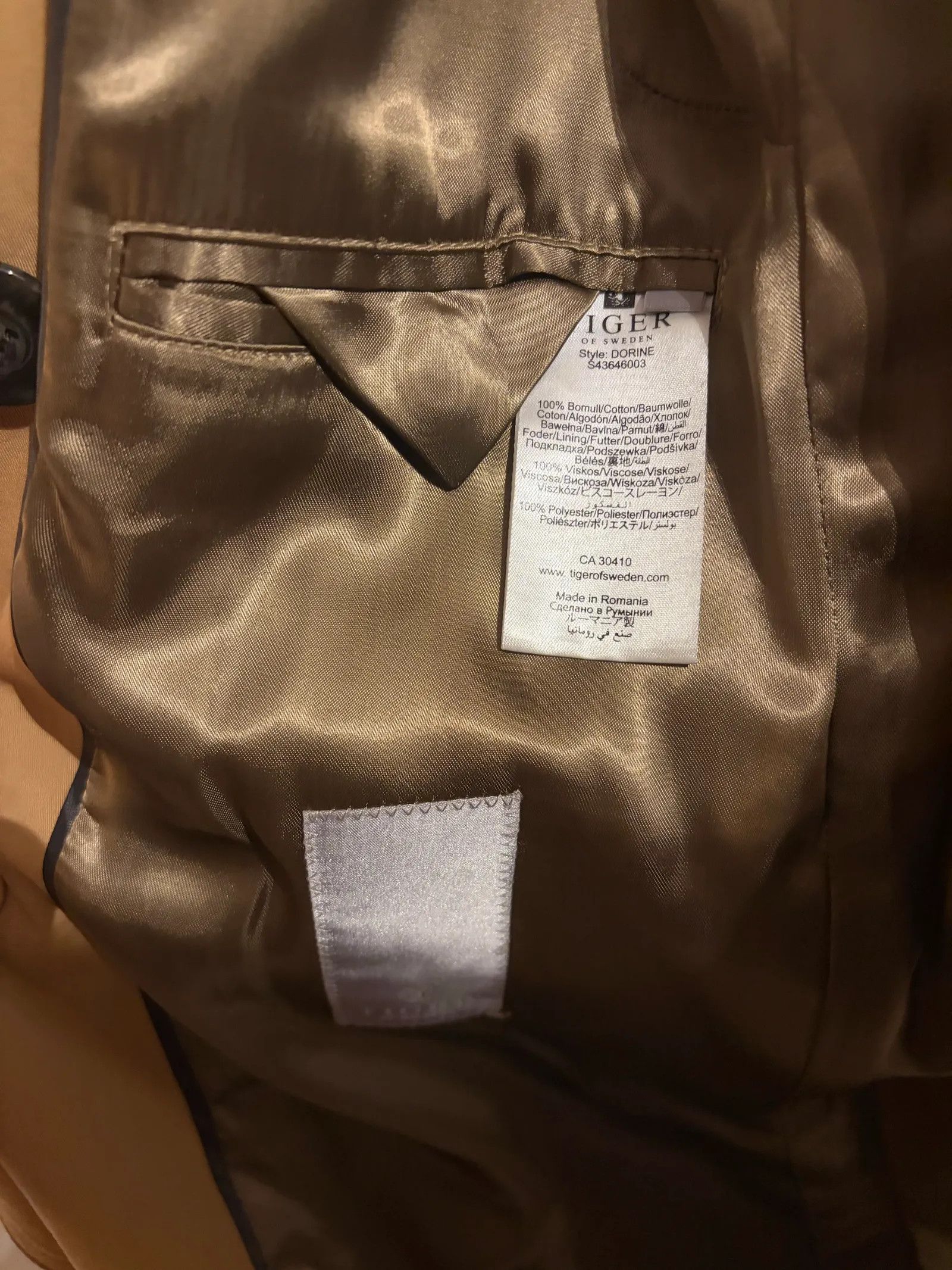 Tiger of Sweden Tiger of Sweden Dorine Trenchcoat Size XS / US 0-2 / IT 36-38 - 6 Thumbnail