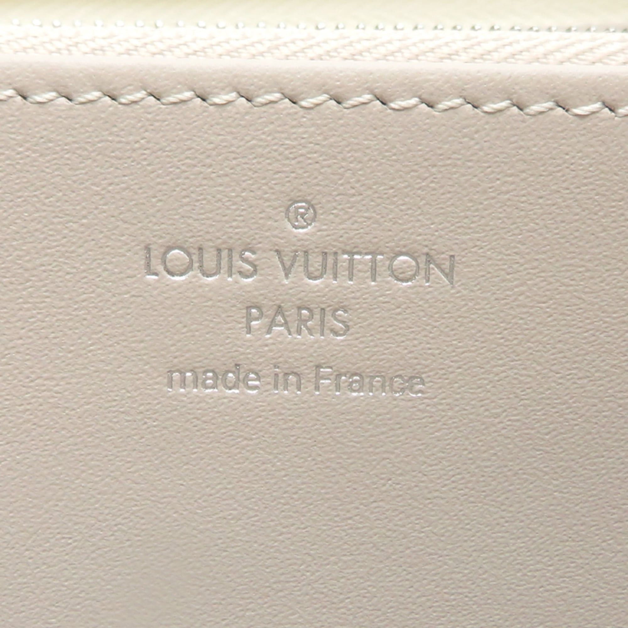 Louis Vuitton Louis Vuitton Zippy Wallet (Japan Limited Edition) Women's Long M11366 Monogram Mahina White Size ONE SIZE - 7 Thumbnail