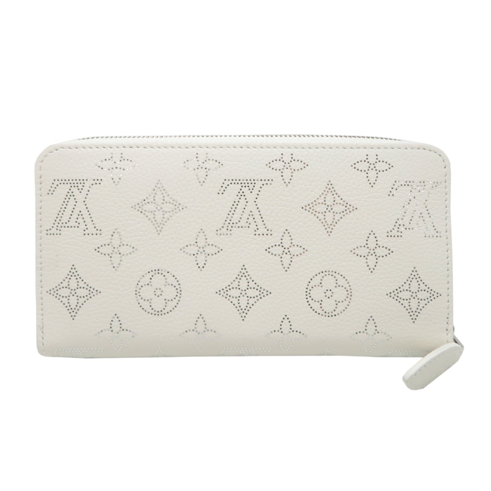Louis Vuitton Louis Vuitton Zippy Wallet (Japan Limited Edition) Women's Long M11366 Monogram Mahina White Size ONE SIZE - 2 Thumbnail