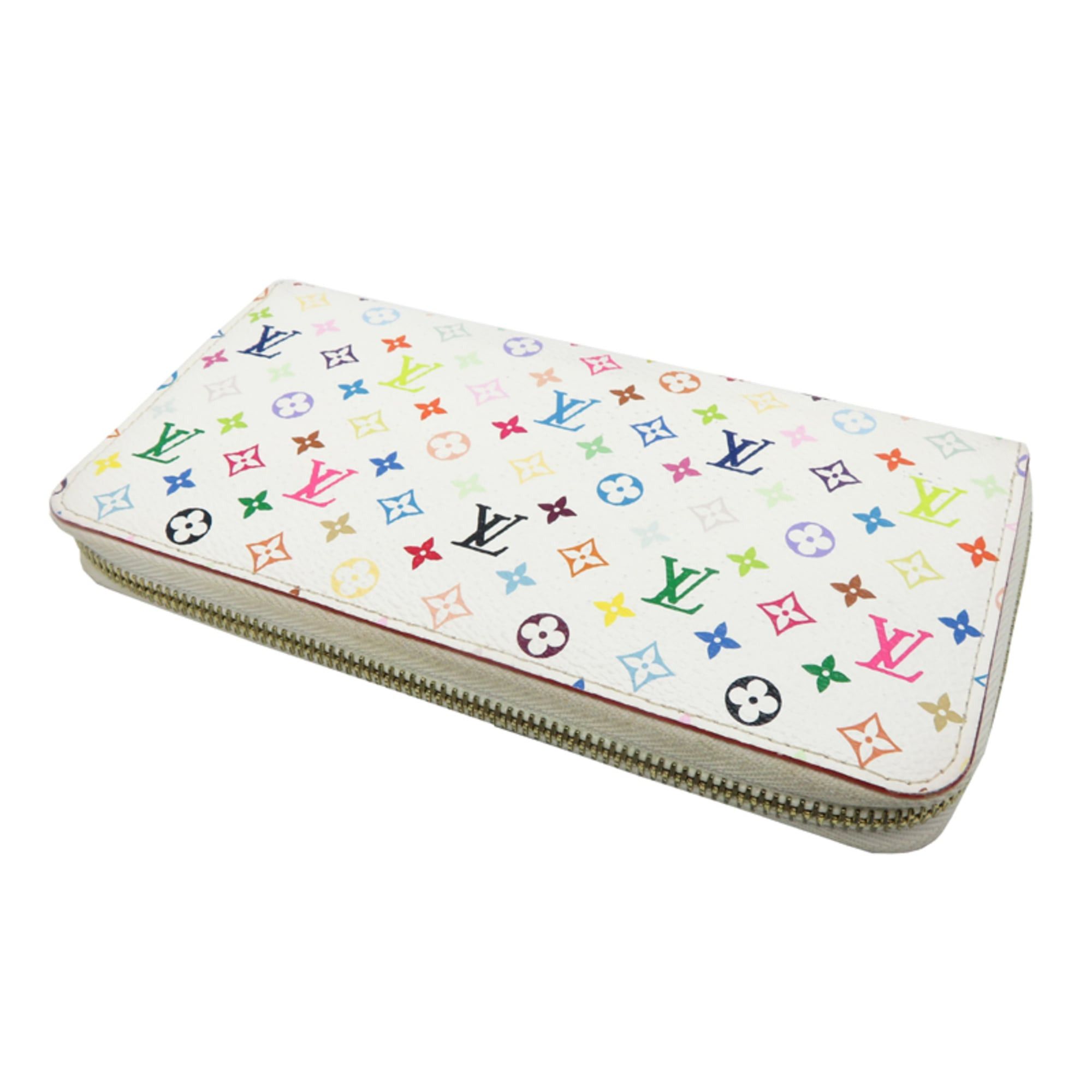 Louis Vuitton Louis Vuitton Zippy Wallet Women's Long M60241 (Discontinued) Monogram Multicolor White Size ONE SIZE - 4 Thumbnail