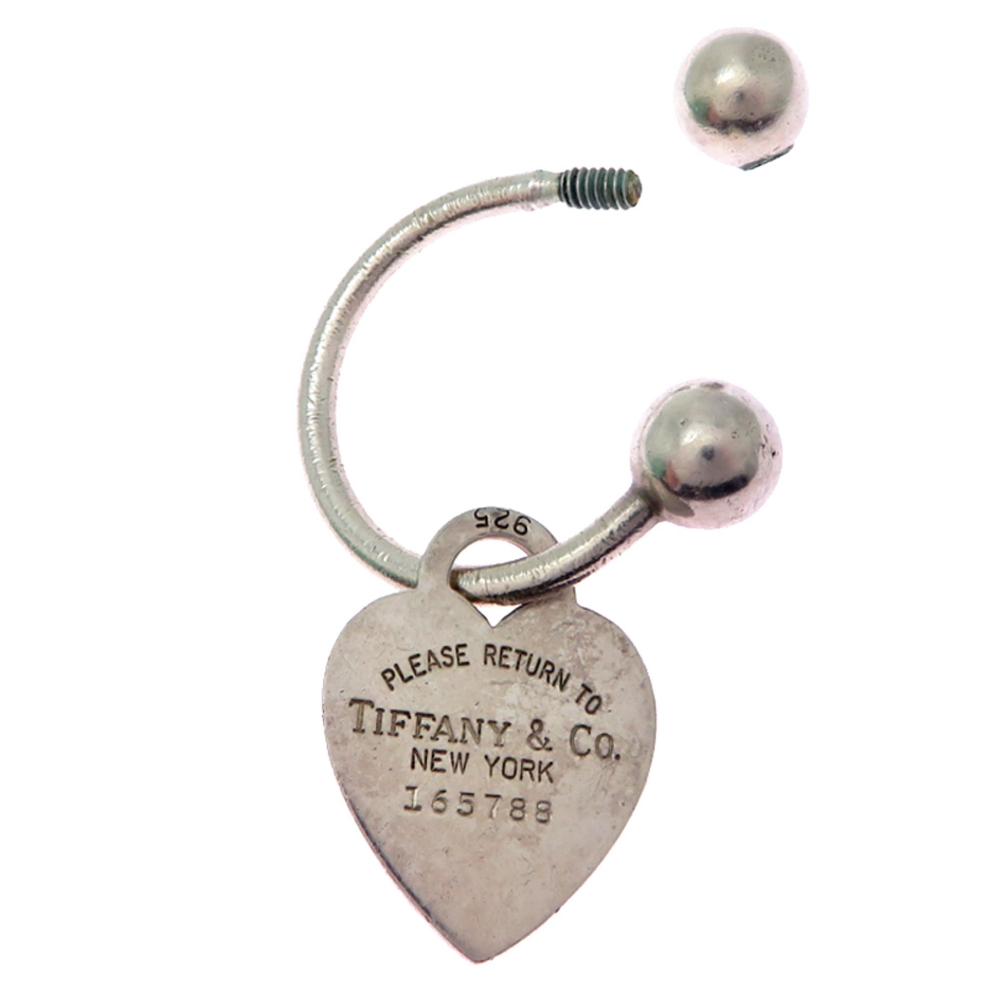 Tiffany & Co. Tiffany & Co. Return to Keyring, Sterling Silver 925, for Women Size ONE SIZE - 3 Thumbnail