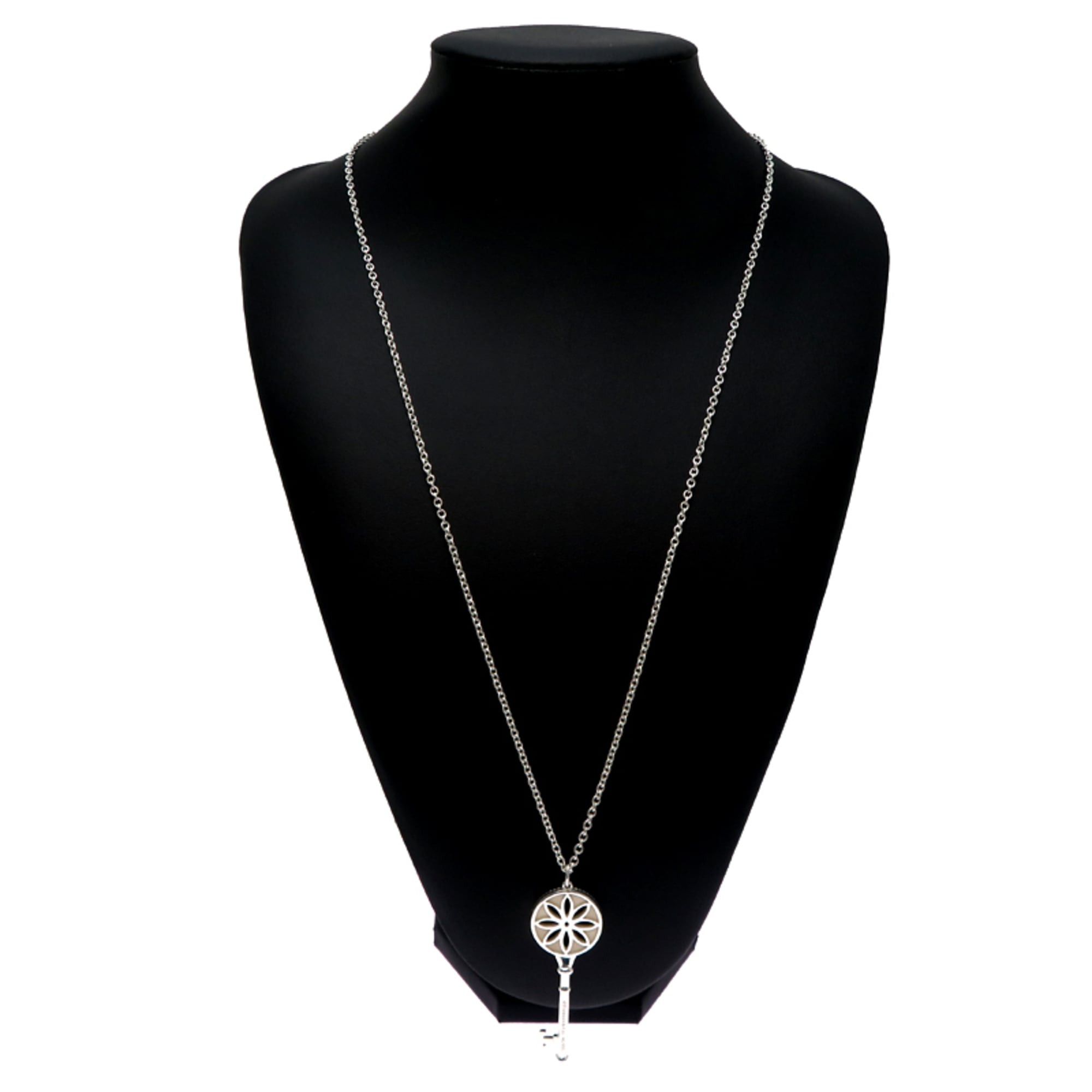 Tiffany & Co. Tiffany & Co. SV925 Daisy Key Diamond Women's Necklace (Silver 925) Size ONE SIZE - 7 Thumbnail