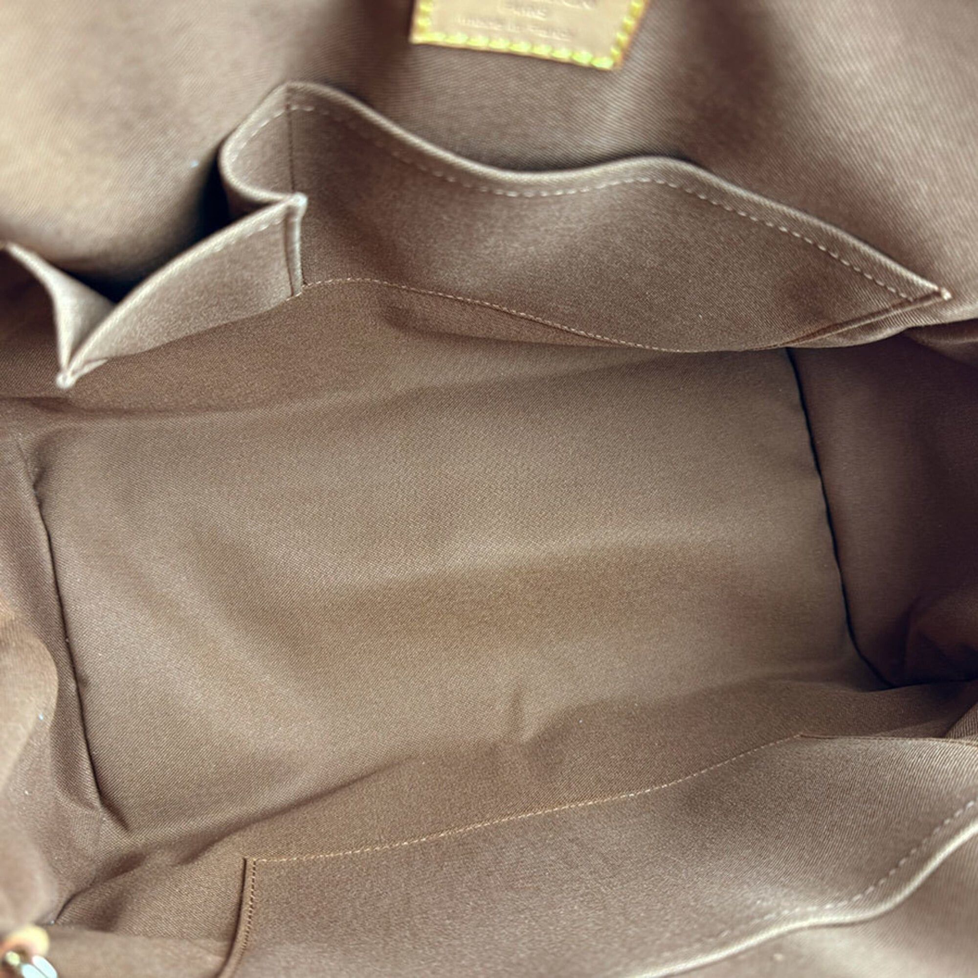 Louis Vuitton Louis Vuitton Monogram Tivoli GM handbag, canvas, brown and gold, women's, M40144, free shipping, z9211 Size ONE SIZE - 5 Thumbnail
