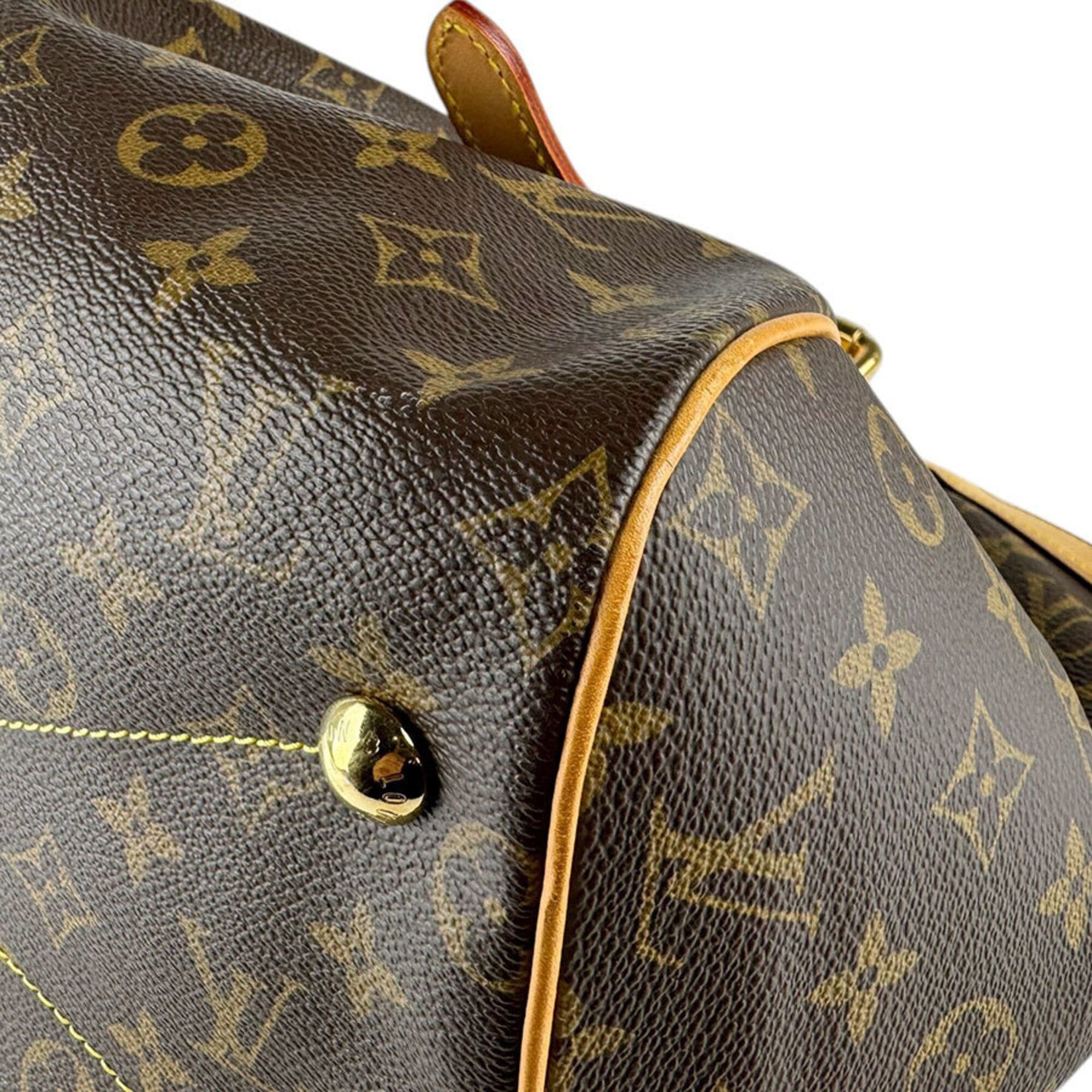 Louis Vuitton Louis Vuitton Monogram Tivoli GM handbag, canvas, brown and gold, women's, M40144, free shipping, z9211 Size ONE SIZE - 9 Thumbnail