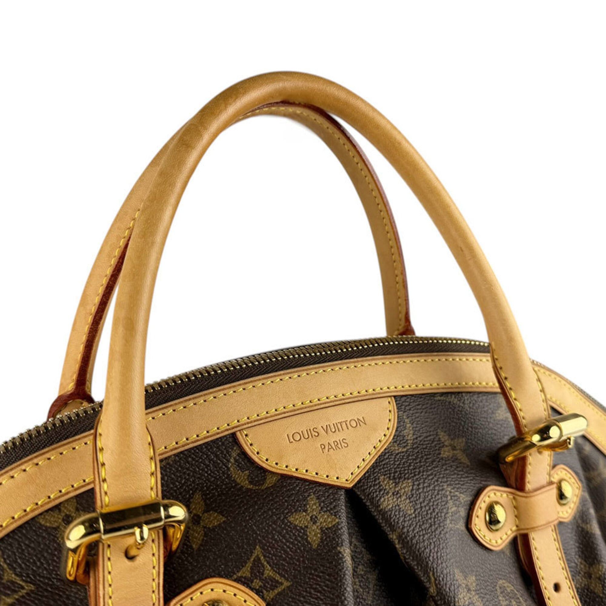 Louis Vuitton Louis Vuitton Monogram Tivoli GM handbag, canvas, brown and gold, women's, M40144, free shipping, z9211 Size ONE SIZE - 10 Thumbnail