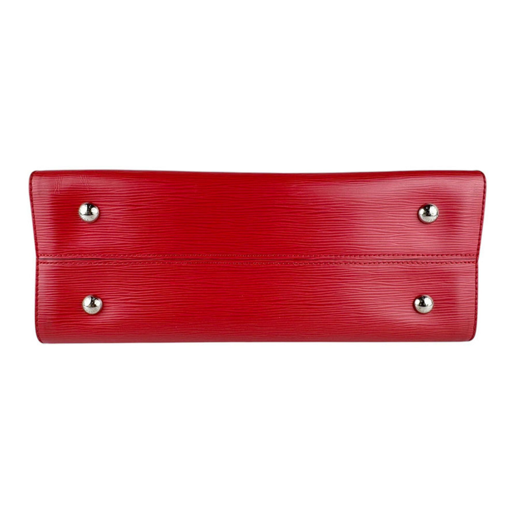 Louis Vuitton Louis Vuitton Handbag Shoulder Bag Epi Tuileries Tote Leather Red Navy Black Women's M43544 Free Shipping z9224 Size ONE SIZE - 4 Thumbnail