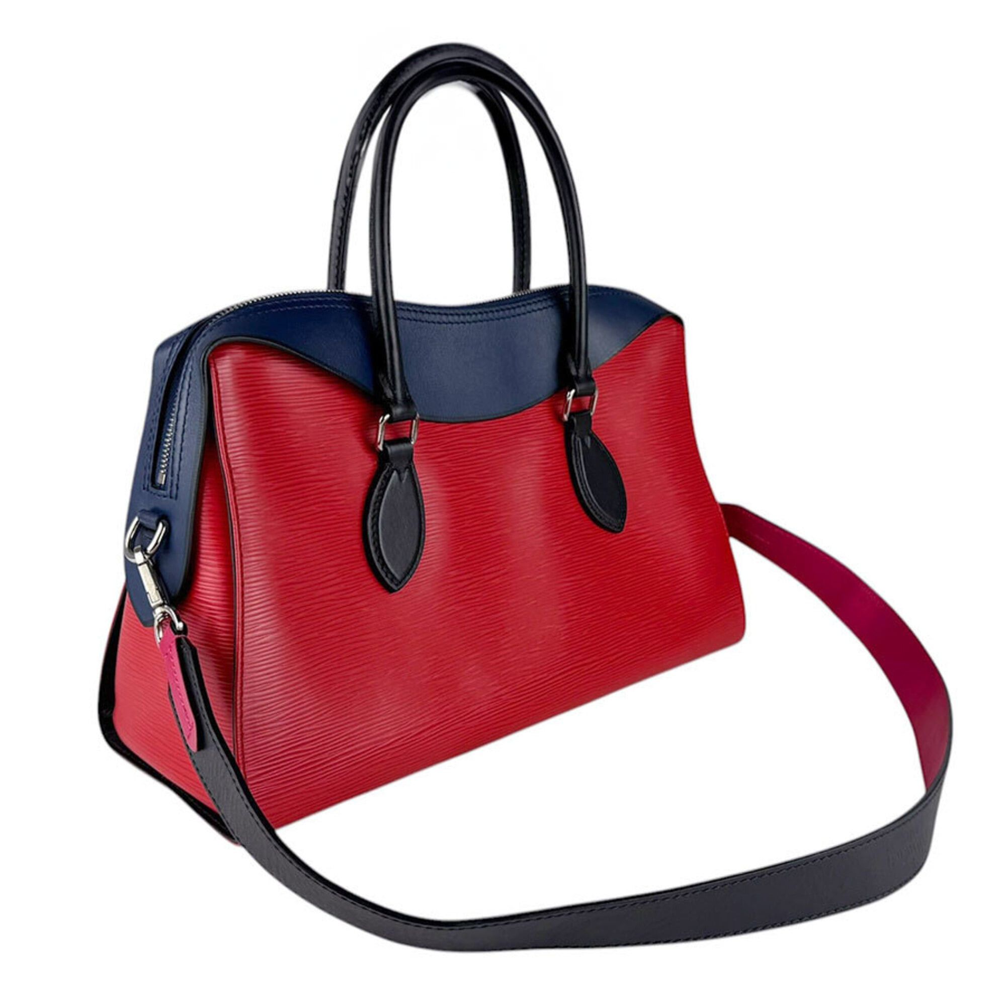 Louis Vuitton Louis Vuitton Handbag Shoulder Bag Epi Tuileries Tote Leather Red Navy Black Women's M43544 Free Shipping z9224 Size ONE SIZE - 10 Thumbnail