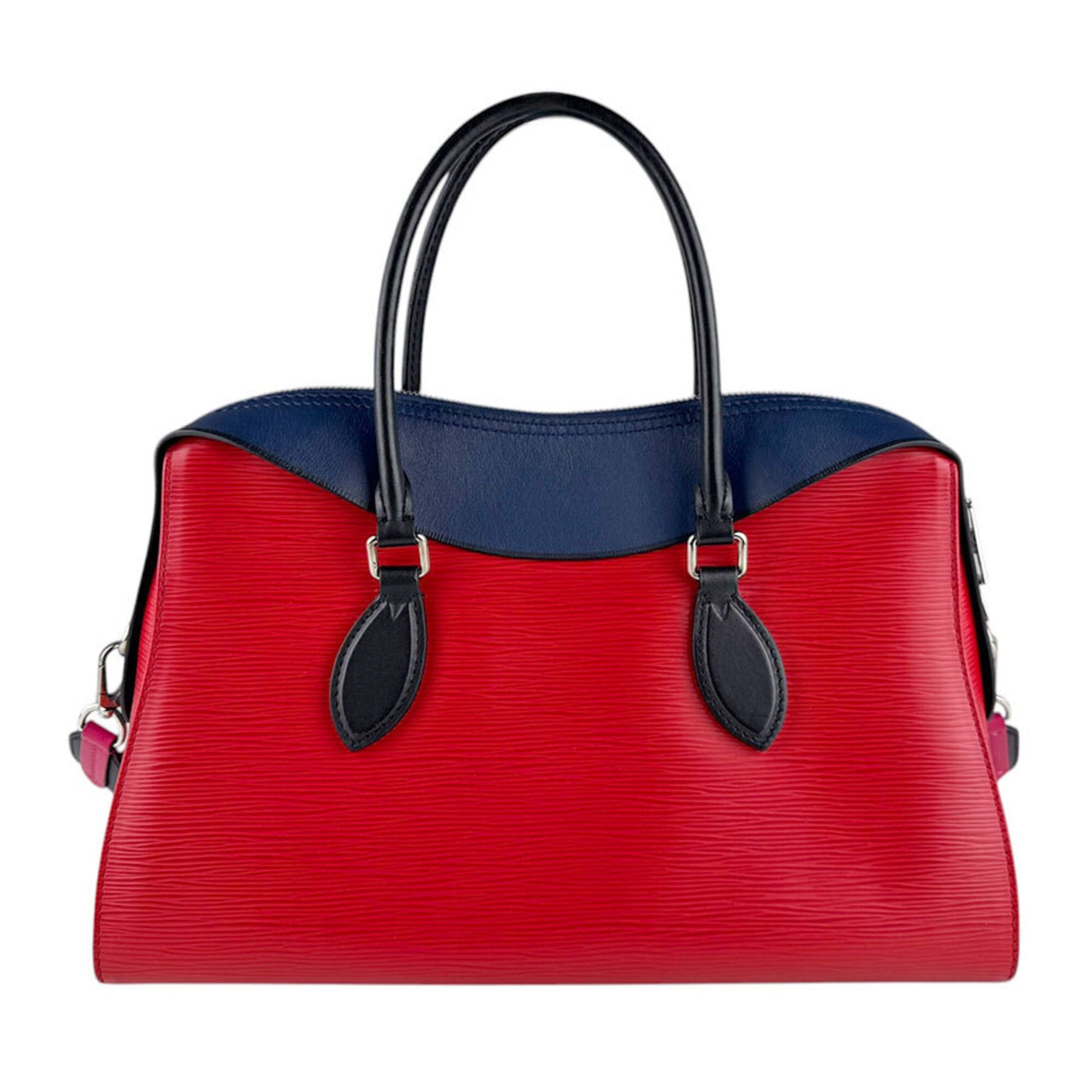 Louis Vuitton Louis Vuitton Handbag Shoulder Bag Epi Tuileries Tote Leather Red Navy Black Women's M43544 Free Shipping z9224 Size ONE SIZE - 3 Thumbnail