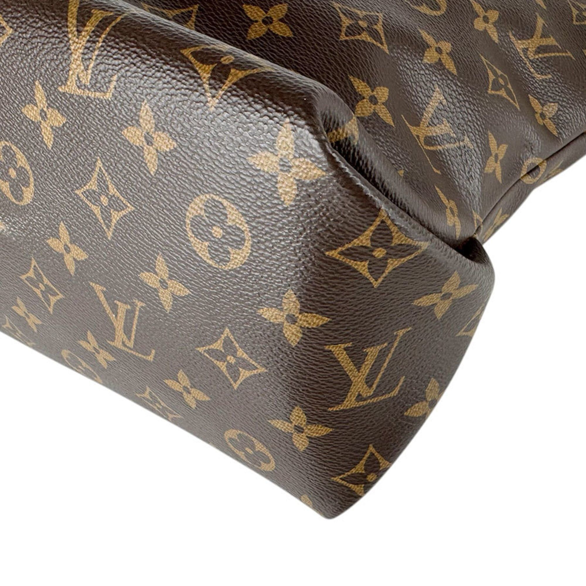 Louis Vuitton Louis Vuitton Handbag Shoulder Bag Monogram Flower Zipped Tote MM Canvas Brown Bordeaux Gold Women's M44348 Free Shipping z9188 Size ONE SIZE - 9 Thumbnail