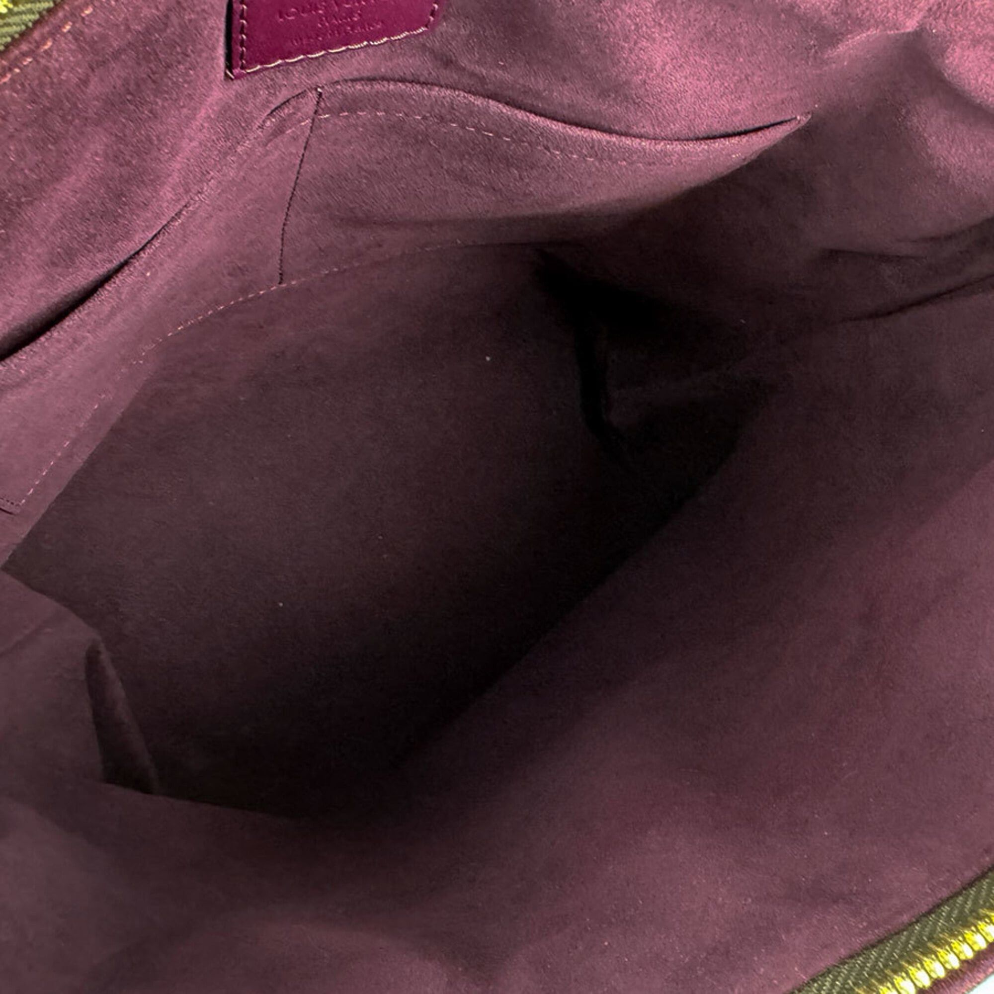 Louis Vuitton Louis Vuitton Handbag Shoulder Bag Monogram Flower Zipped Tote MM Canvas Brown Bordeaux Gold Women's M44348 Free Shipping z9188 Size ONE SIZE - 5 Thumbnail
