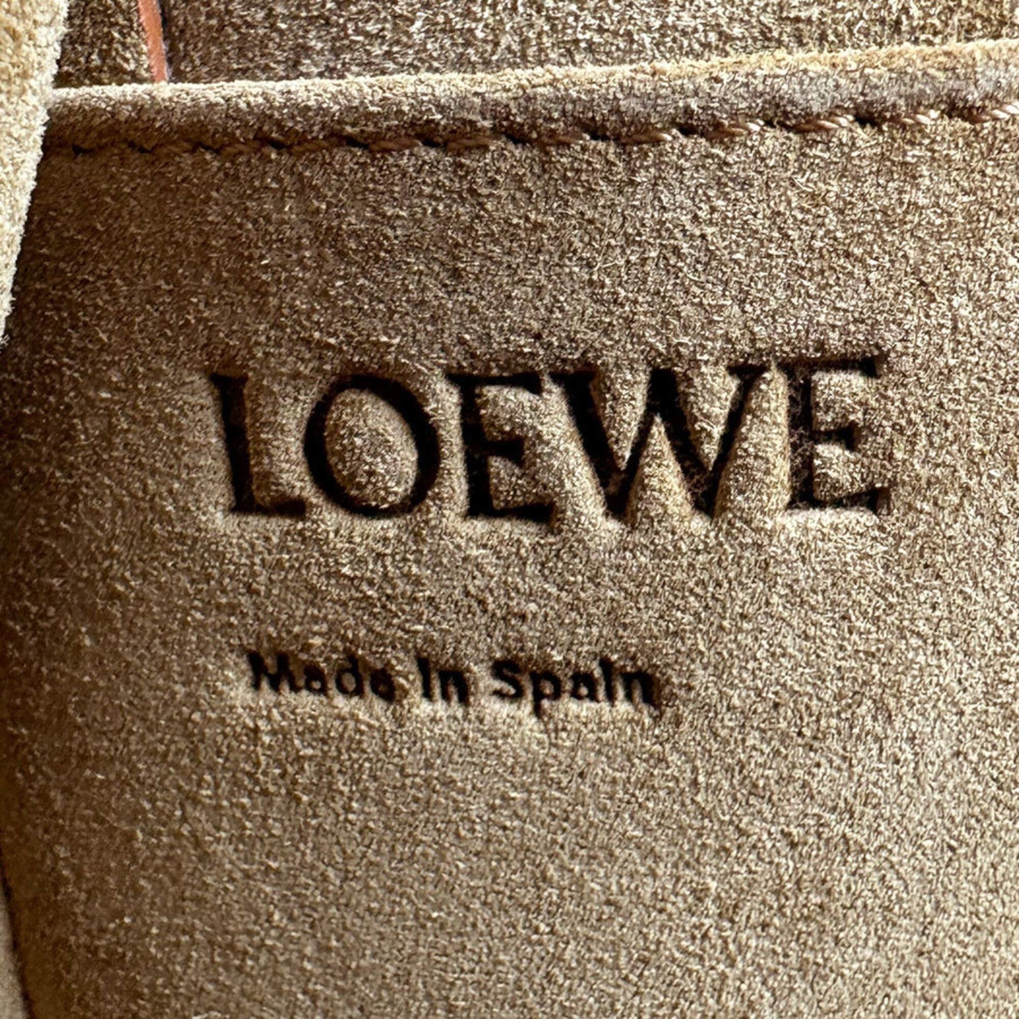 Loewe Loewe Handbag Shoulder Bag Gate Top Handle Leather Light Greige Gold Women's Free Shipping z9179 Size ONE SIZE - 14 Thumbnail