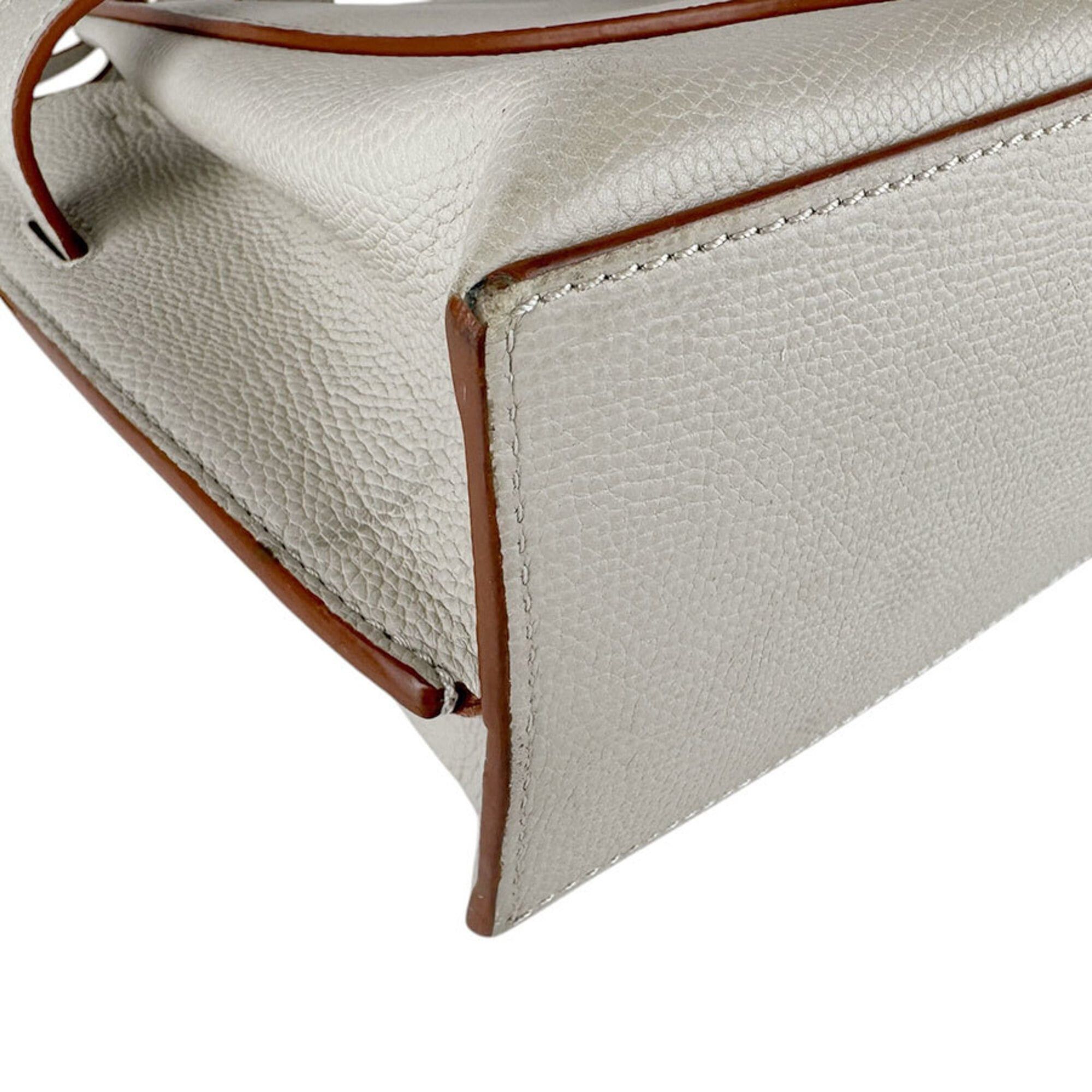 Loewe Loewe Handbag Shoulder Bag Gate Top Handle Leather Light Greige Gold Women's Free Shipping z9179 Size ONE SIZE - 8 Thumbnail