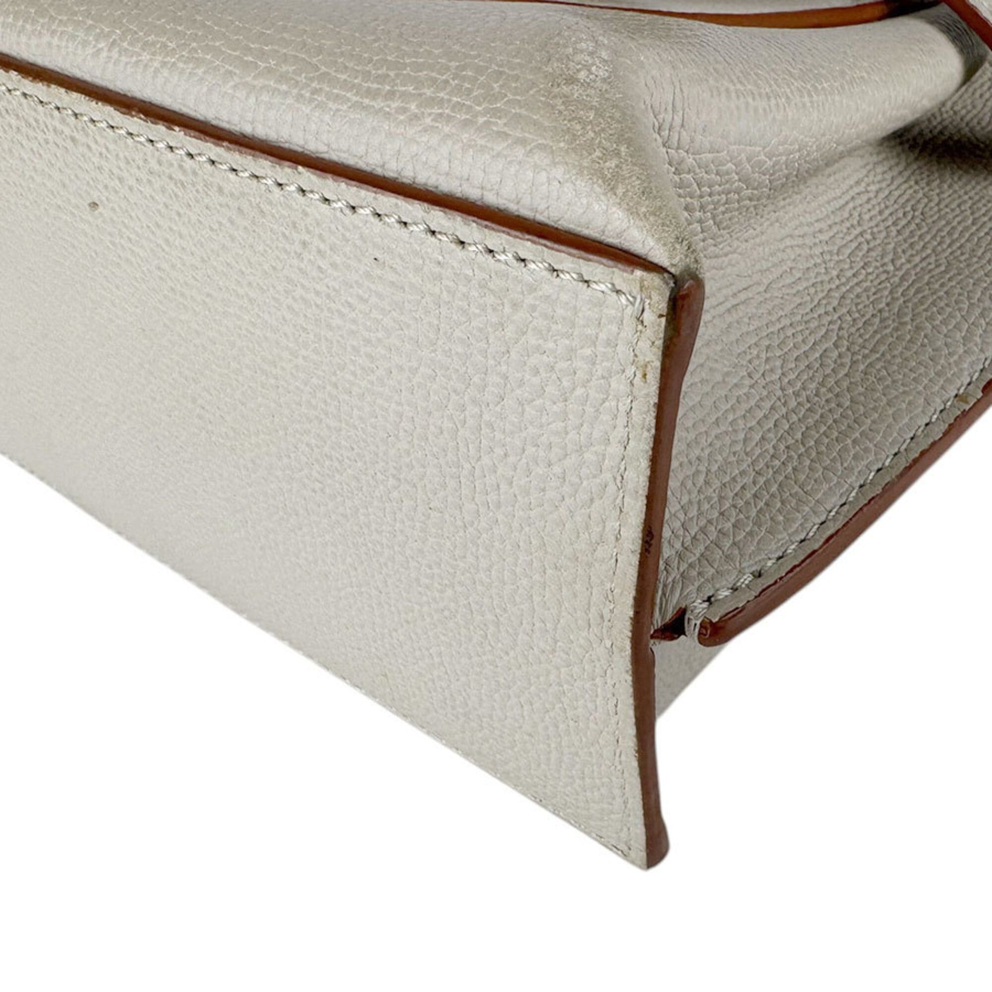 Loewe Loewe Handbag Shoulder Bag Gate Top Handle Leather Light Greige Gold Women's Free Shipping z9179 Size ONE SIZE - 9 Thumbnail