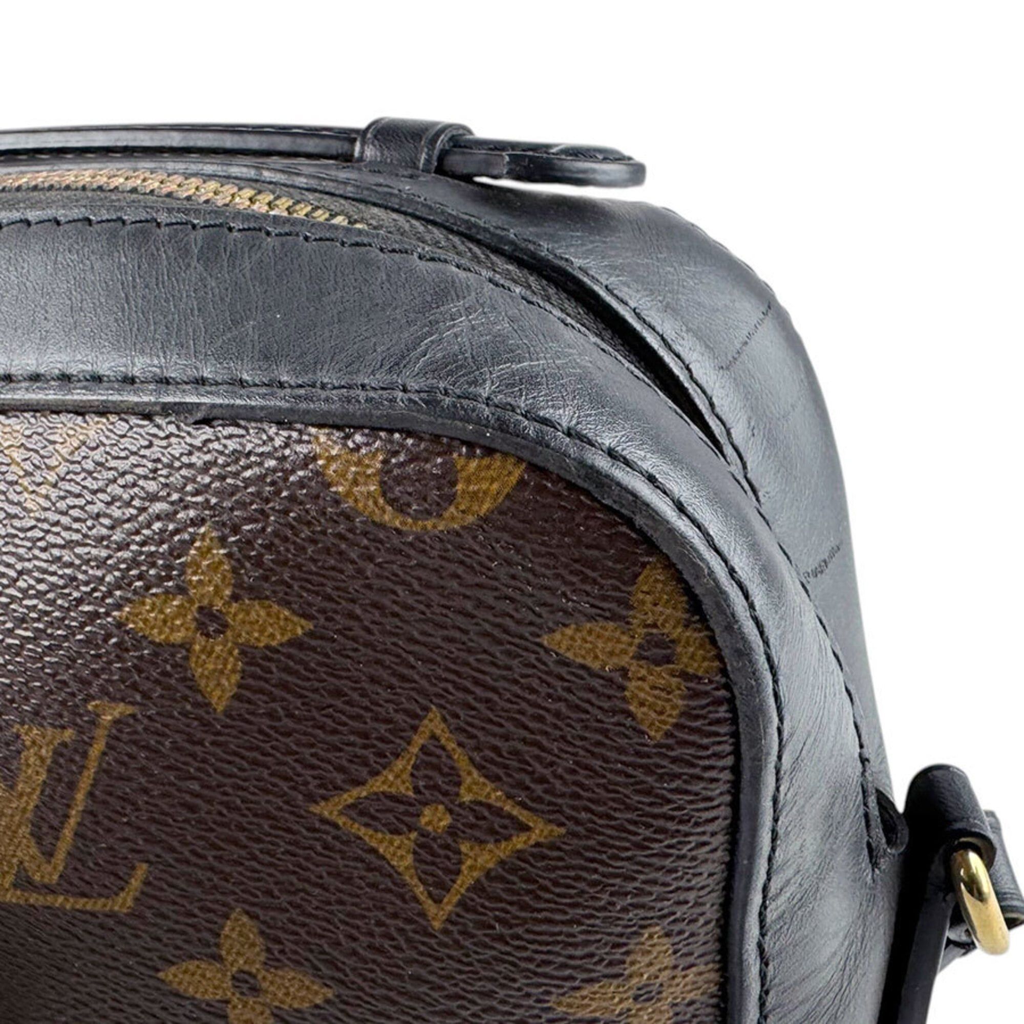 Louis Vuitton Louis Vuitton Shoulder Bag Monogram Saint-Onge Canvas Brown Black Women's M43555 Free Shipping z9218 Size ONE SIZE - 5 Thumbnail