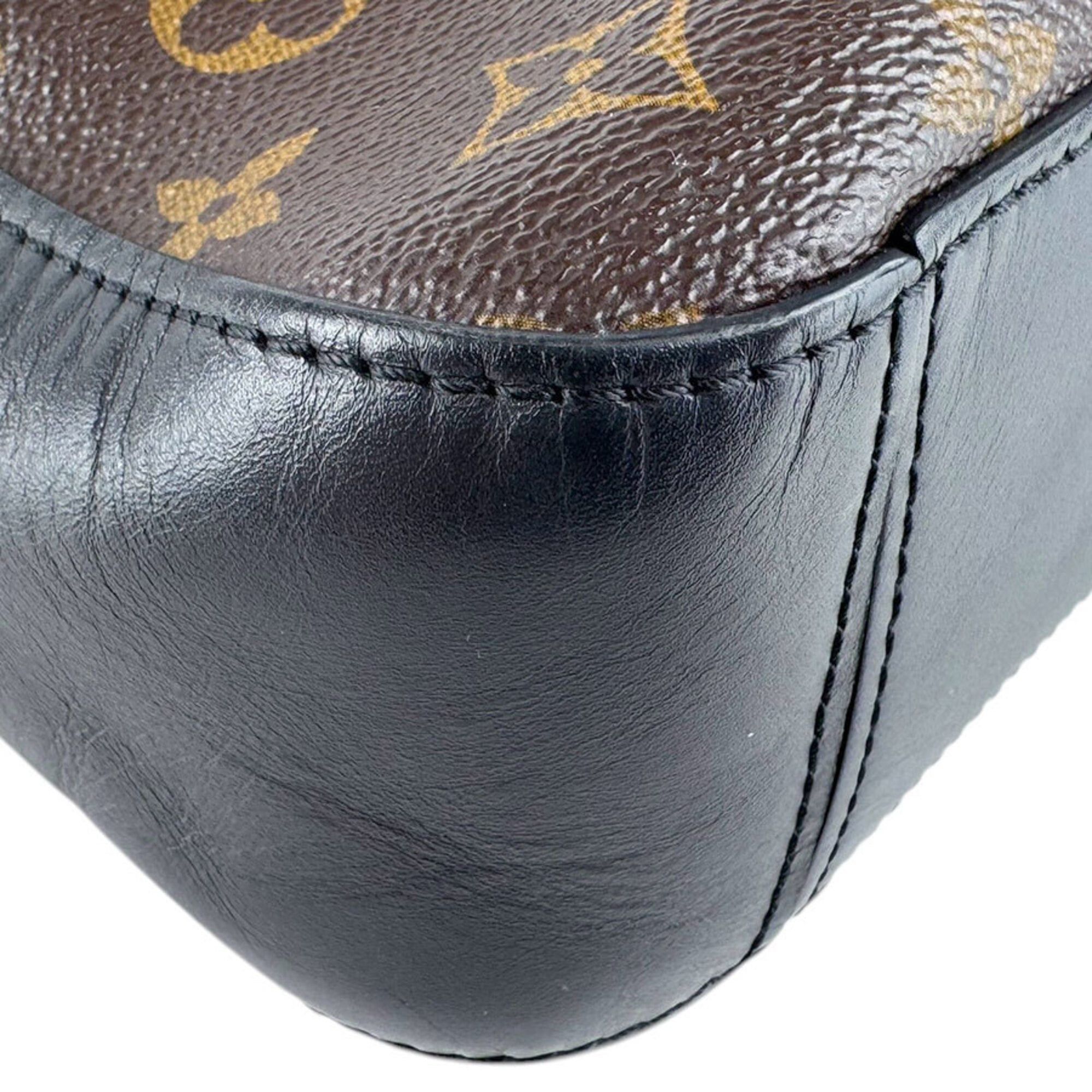 Louis Vuitton Louis Vuitton Shoulder Bag Monogram Saint-Onge Canvas Brown Black Women's M43555 Free Shipping z9218 Size ONE SIZE - 8 Thumbnail