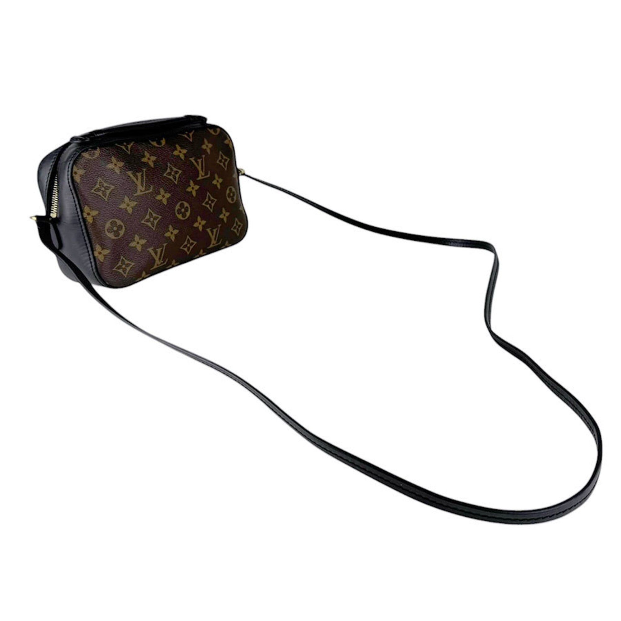 Louis Vuitton Louis Vuitton Shoulder Bag Monogram Saint-Onge Canvas Brown Black Women's M43555 Free Shipping z9218 Size ONE SIZE - 10 Thumbnail