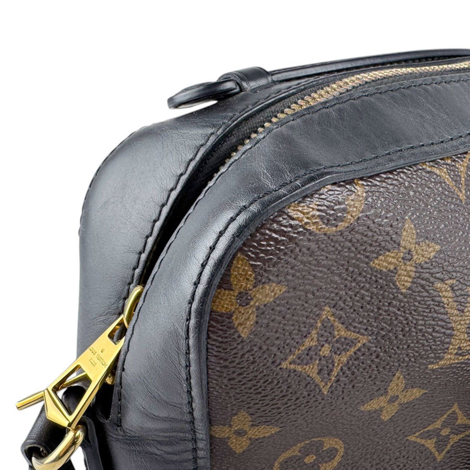 Louis Vuitton Louis Vuitton Shoulder Bag Monogram Saint-Onge Canvas Brown Black Women's M43555 Free Shipping z9218 Size ONE SIZE - 6 Thumbnail