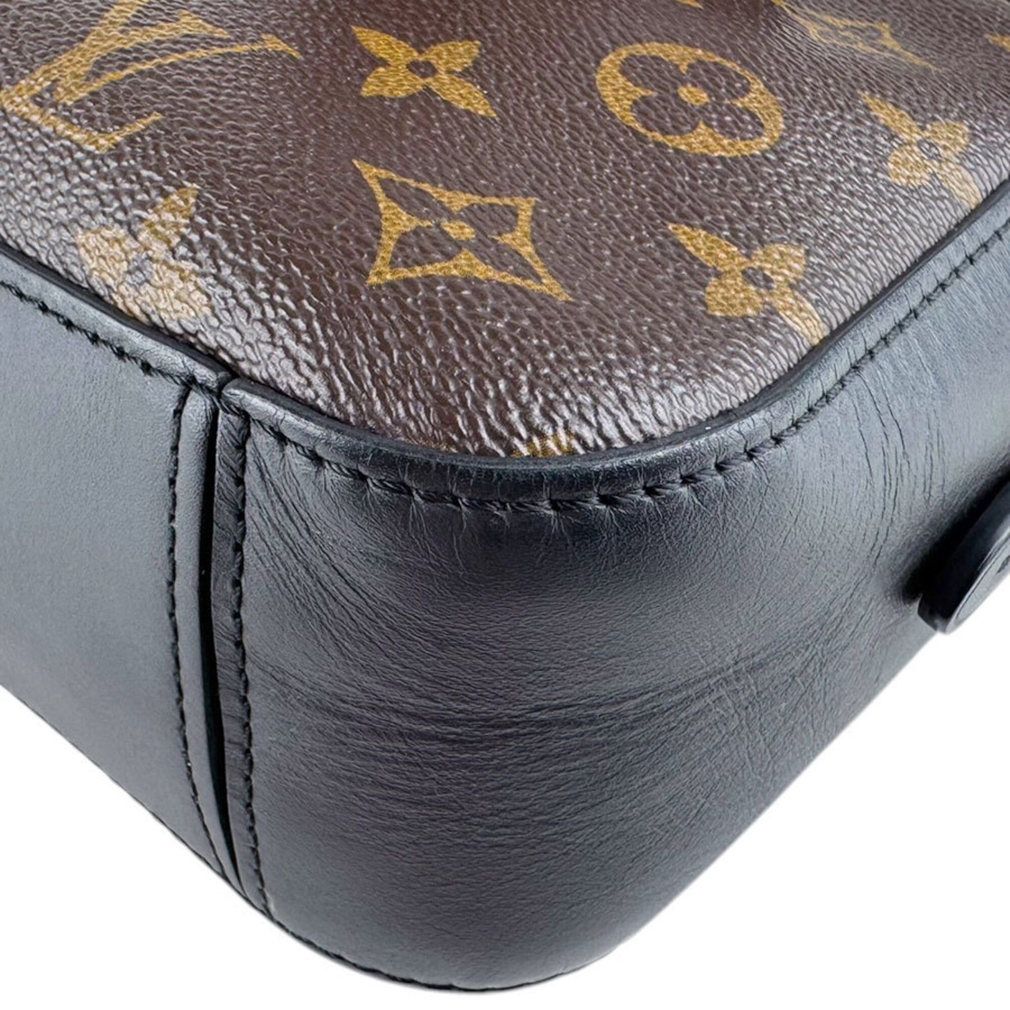 Louis Vuitton Louis Vuitton Shoulder Bag Monogram Saint-Onge Canvas Brown Black Women's M43555 Free Shipping z9218 Size ONE SIZE - 7 Thumbnail