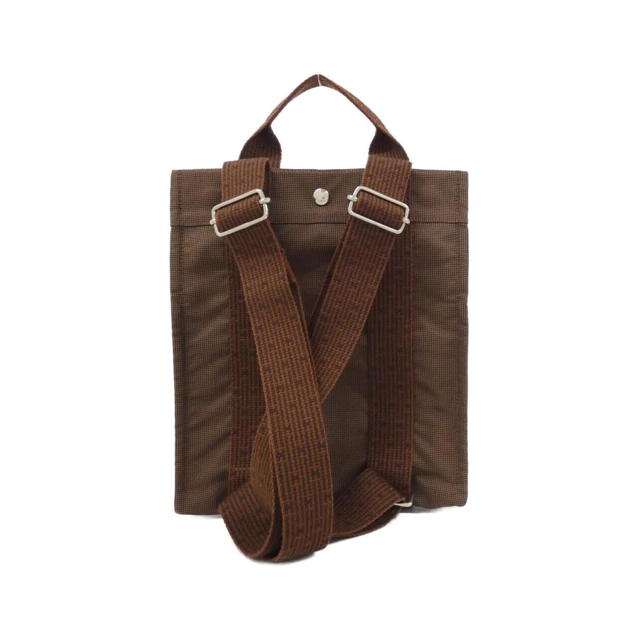 Hermes Hermes Hermes Herline Sac A Dos PM Canvas Backpack Textile Backpack DUTY FREE for USA Size ONE SIZE - 2 Thumbnail