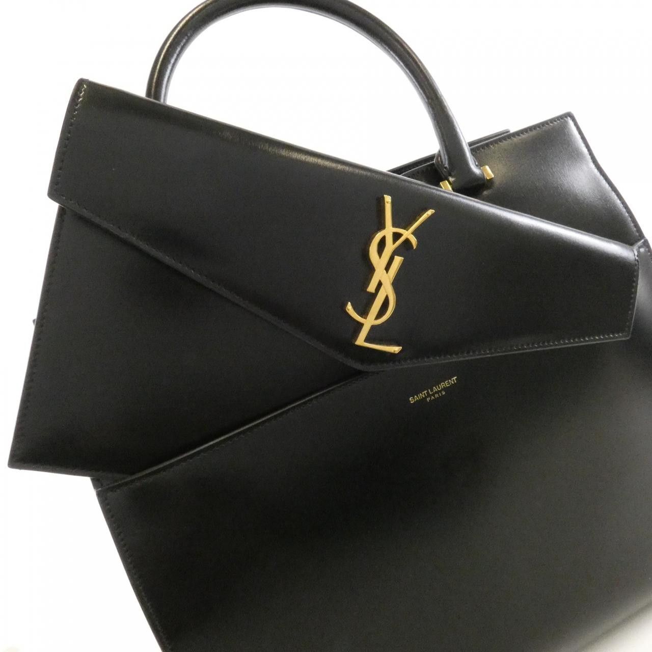 Yves Saint Laurent Yves Saint Laurent Saint Laurent Uptown calf bag Leather Tote Bag 56120303P0J DUTY FREE for USA Size ONE SIZE - 8 Thumbnail