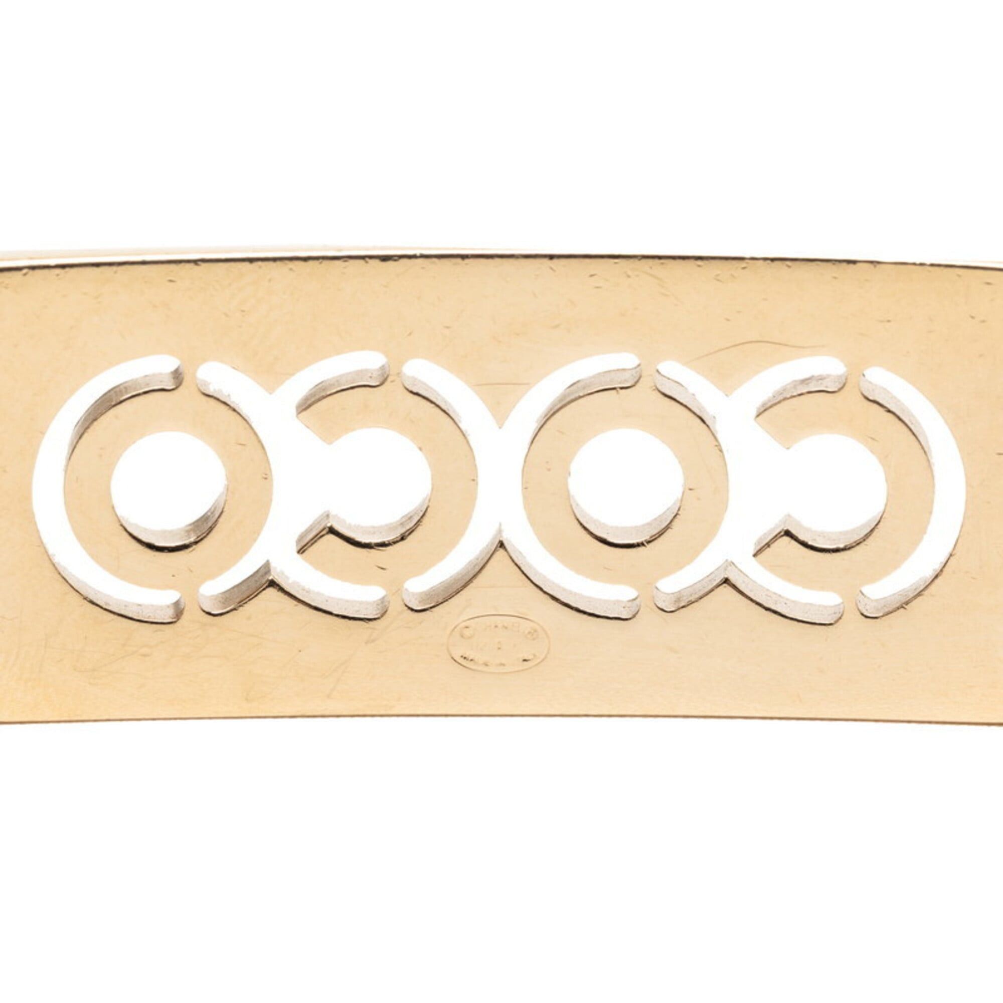 Chanel Chanel Coco Mark Chain Belt, Gold and Pink Plated Rhinestones, Women's CHANEL Size ONE SIZE - 3 Thumbnail