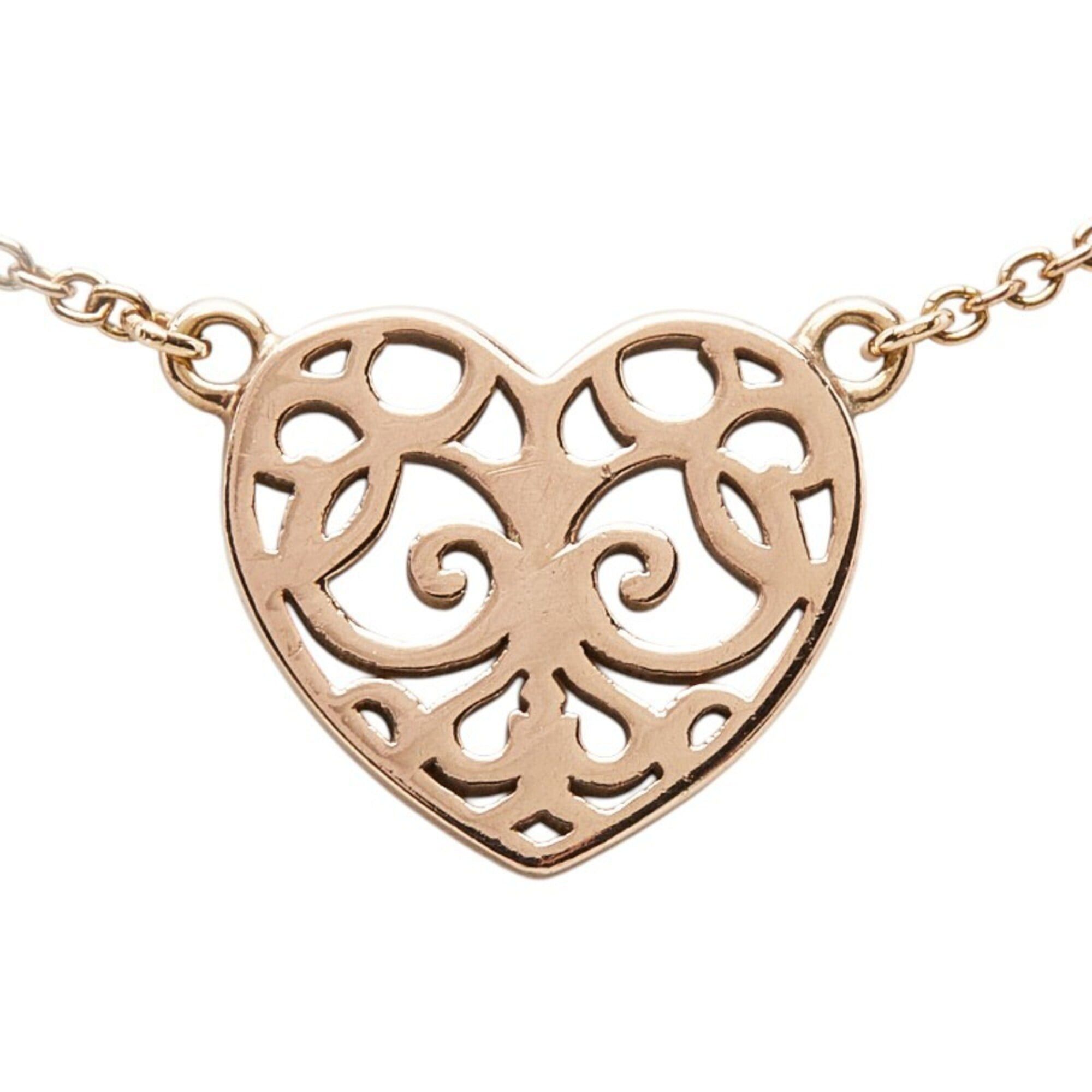 Tiffany & Co. Tiffany & Co. Enchanted Heart Necklace, Gold Rubedo Metal, Women's. Size ONE SIZE - 2 Thumbnail