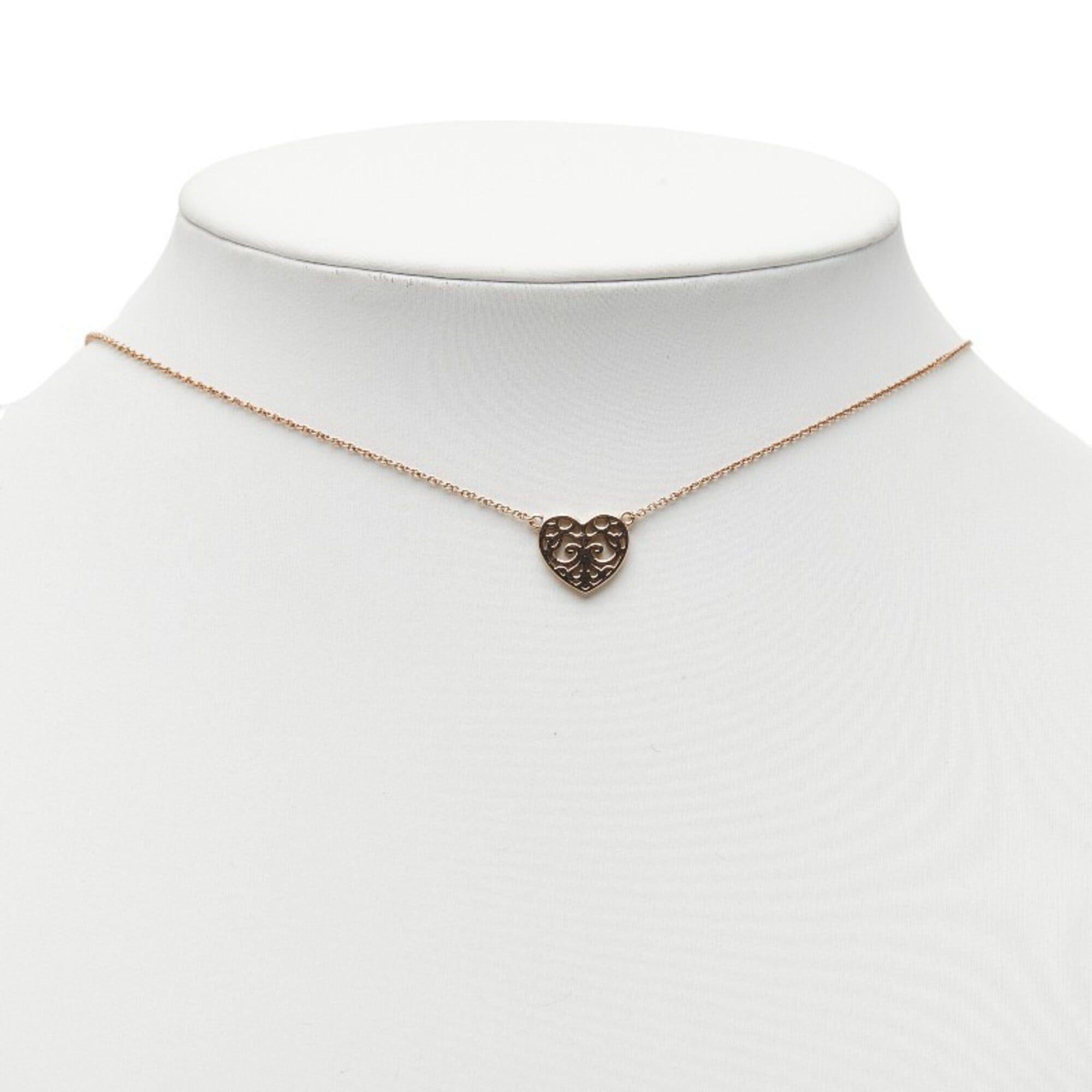 Tiffany & Co. Tiffany & Co. Enchanted Heart Necklace, Gold Rubedo Metal, Women's. Size ONE SIZE - 8 Thumbnail