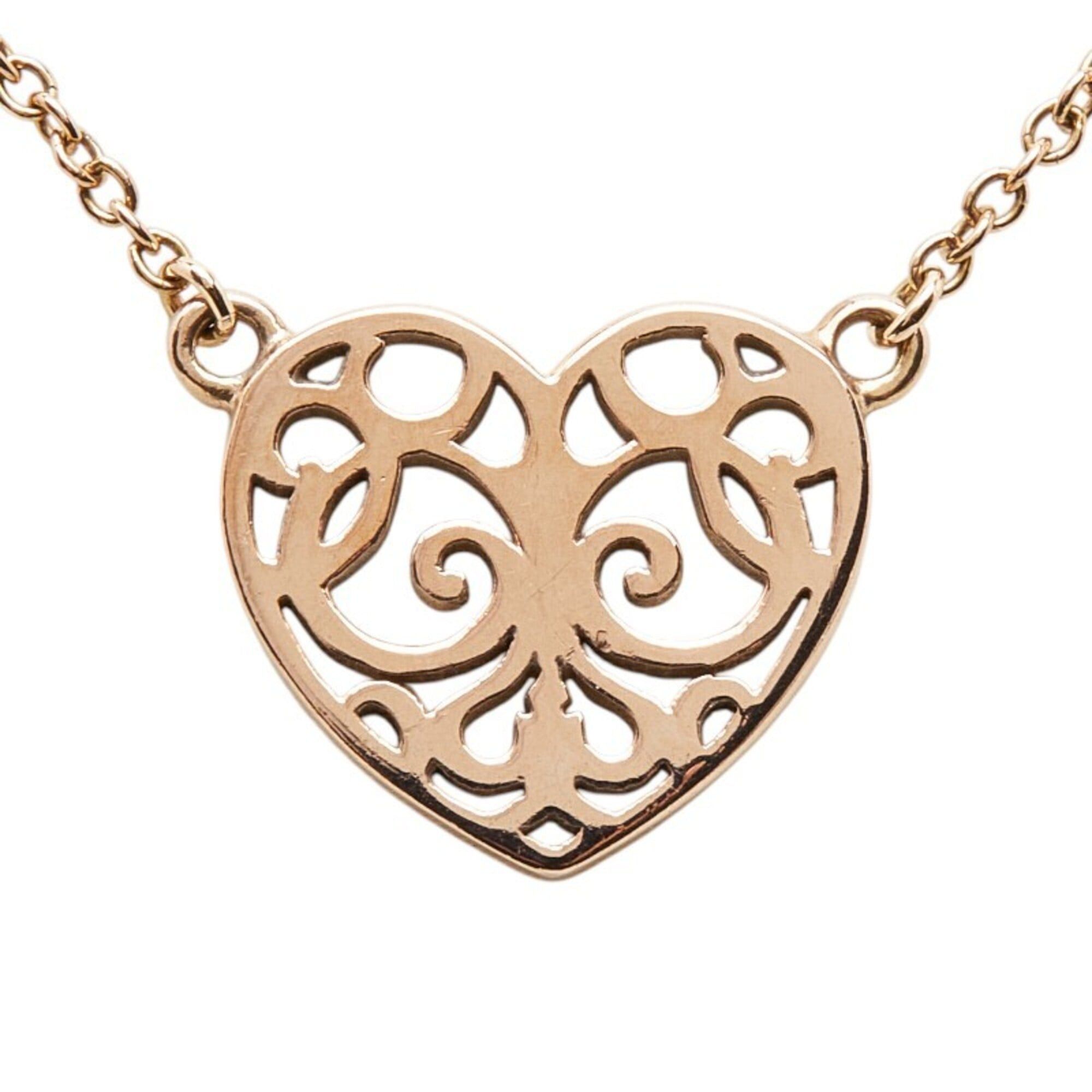 Tiffany & Co. Tiffany & Co. Enchanted Heart Necklace, Gold Rubedo Metal, Women's. Size ONE SIZE - 3 Thumbnail