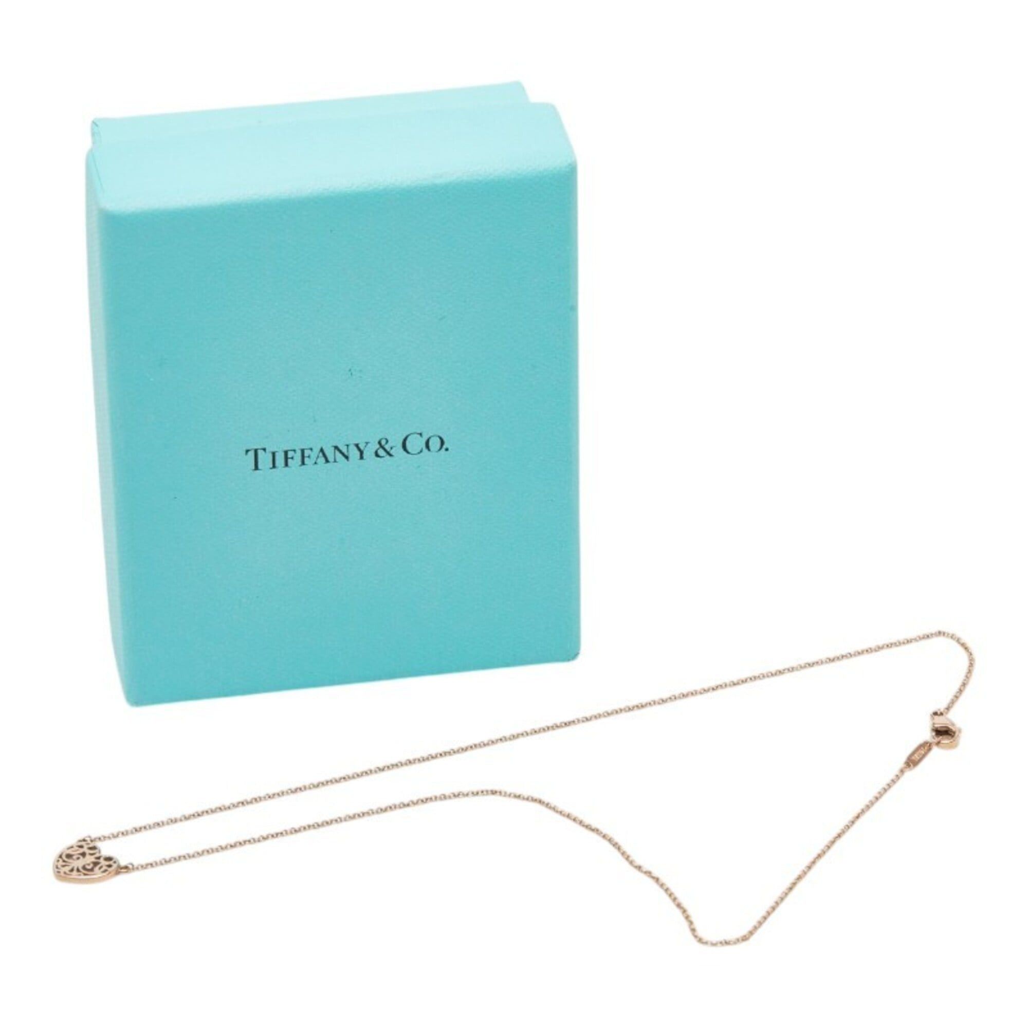 Tiffany & Co. Tiffany & Co. Enchanted Heart Necklace, Gold Rubedo Metal, Women's. Size ONE SIZE - 7 Thumbnail