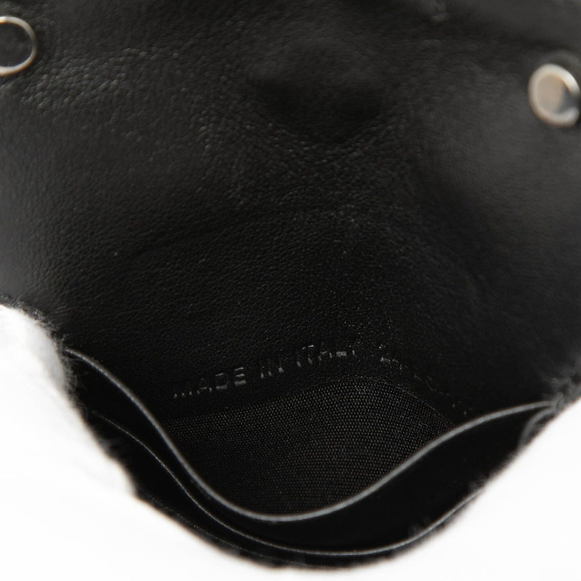 Dior Christian Dior Dior Oblique Shoulder Bag Pochette Beige Navy Black Canvas Leather Women's Size ONE SIZE - 5 Thumbnail