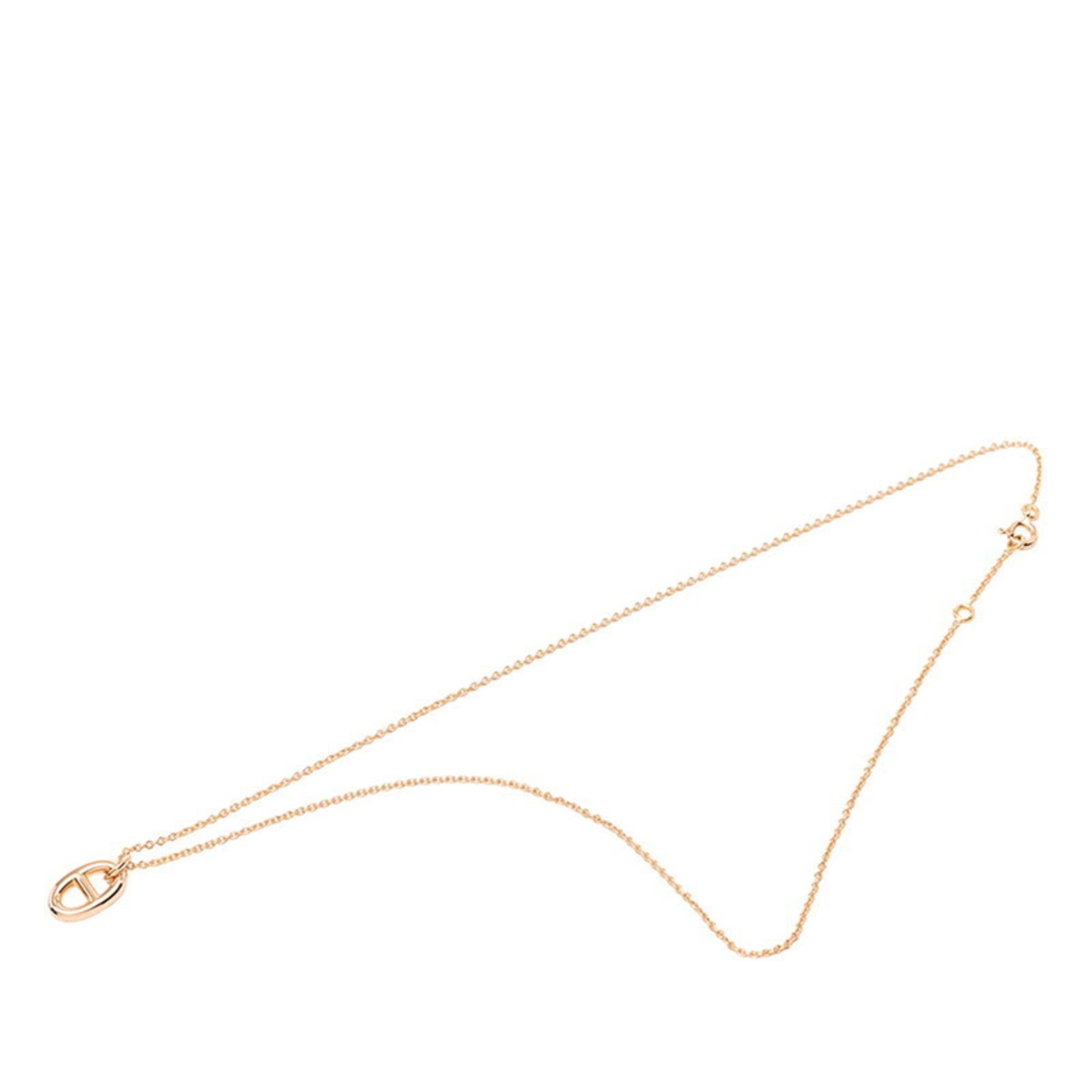 Hermes Hermes Chaine d'Ancre Farandole PM Pendant Necklace, 18KPG Pink Gold 750, Women's. Size ONE SIZE - 4 Thumbnail