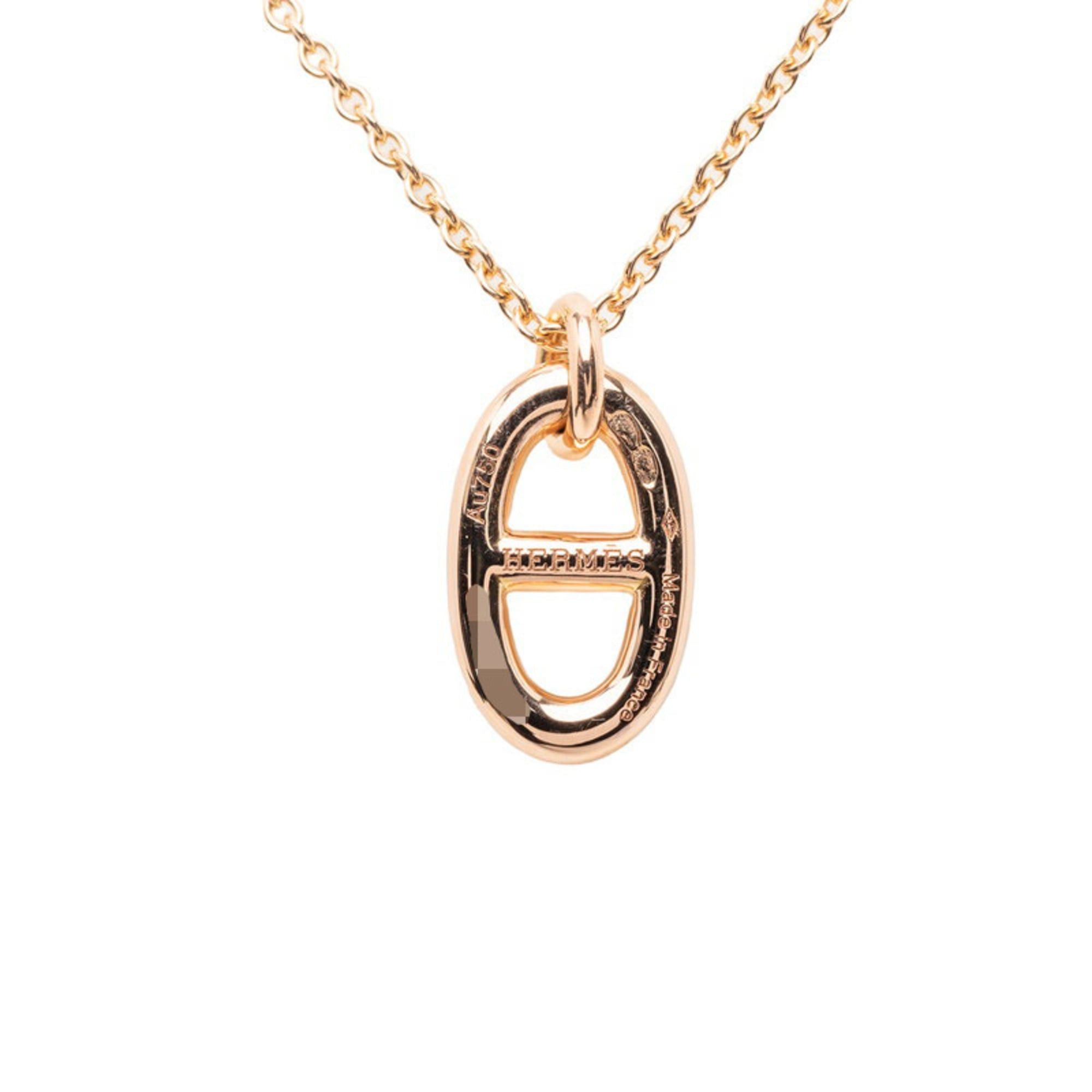 Hermes Hermes Chaine d'Ancre Farandole PM Pendant Necklace, 18KPG Pink Gold 750, Women's. Size ONE SIZE - 2 Thumbnail