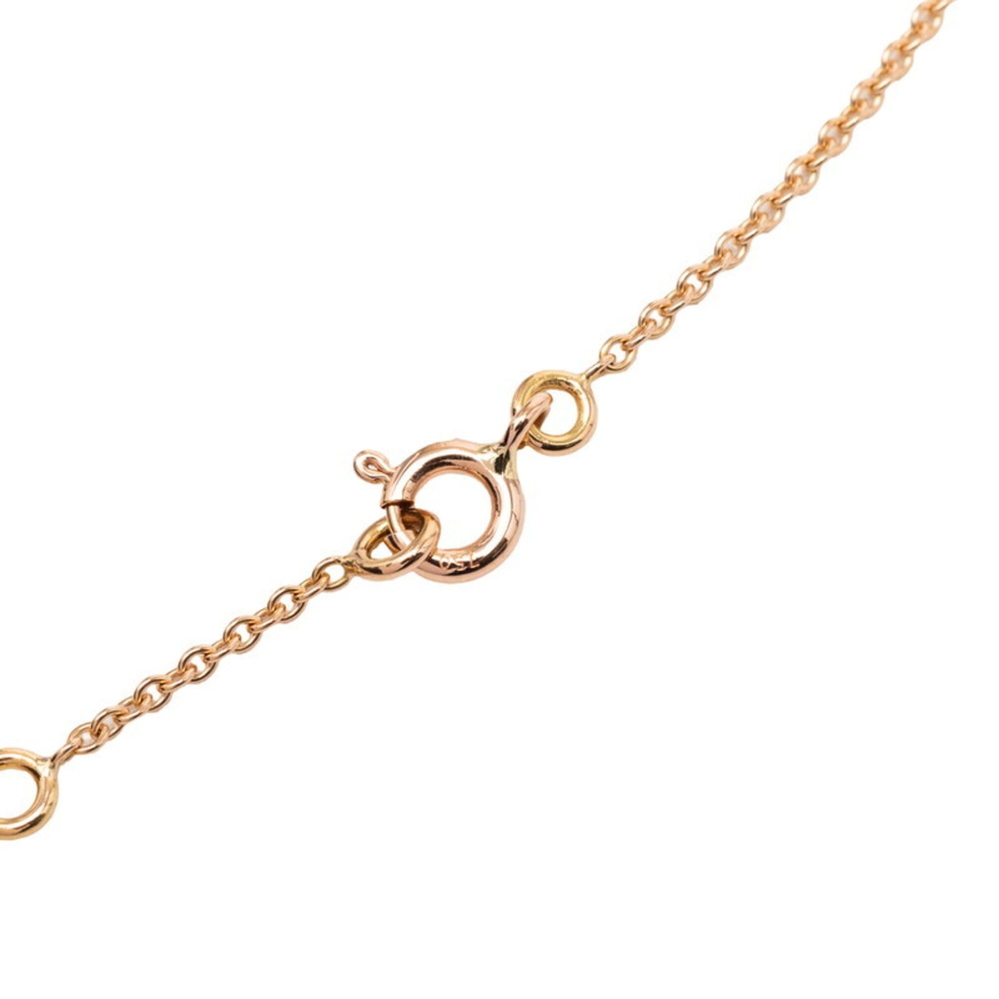 Hermes Hermes Chaine d'Ancre Farandole PM Pendant Necklace, 18KPG Pink Gold 750, Women's. Size ONE SIZE - 3 Thumbnail