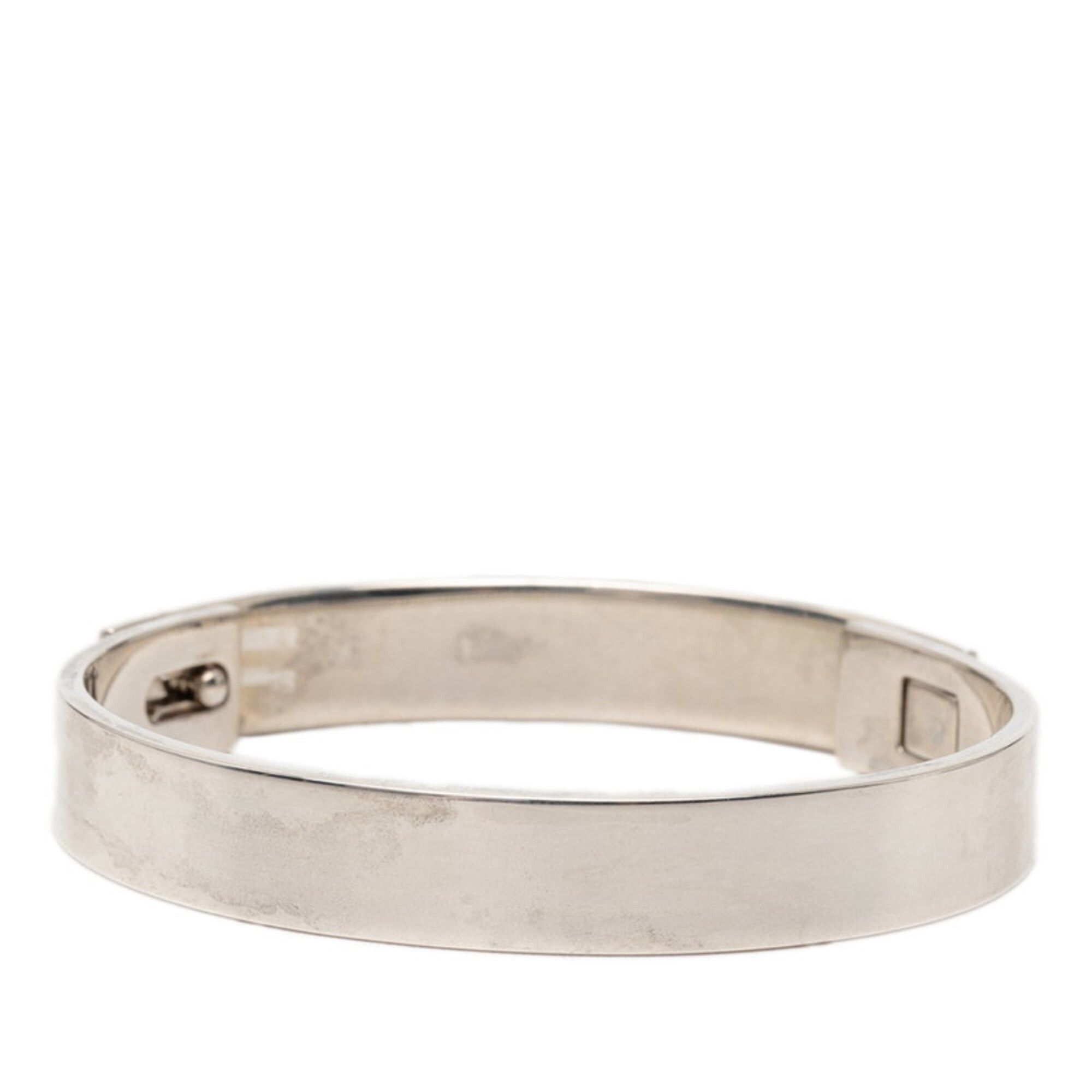 Hermes Hermes Collier de Chien PM SH Bracelet Bangle SV925 Silver Women's HERMES Size ONE SIZE - 3 Thumbnail