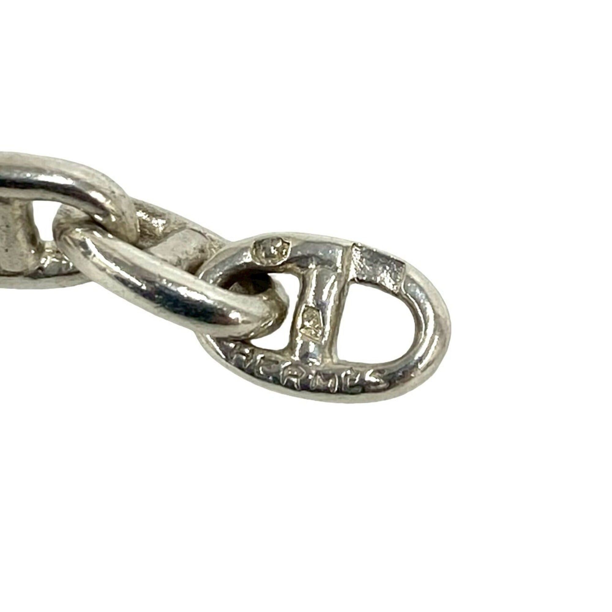 Hermes HERMES Vintage Chaine d'Ancre TPM Sterling Silver 925 Chain Bracelet Accessory 35920 Size ONE SIZE - 3 Thumbnail