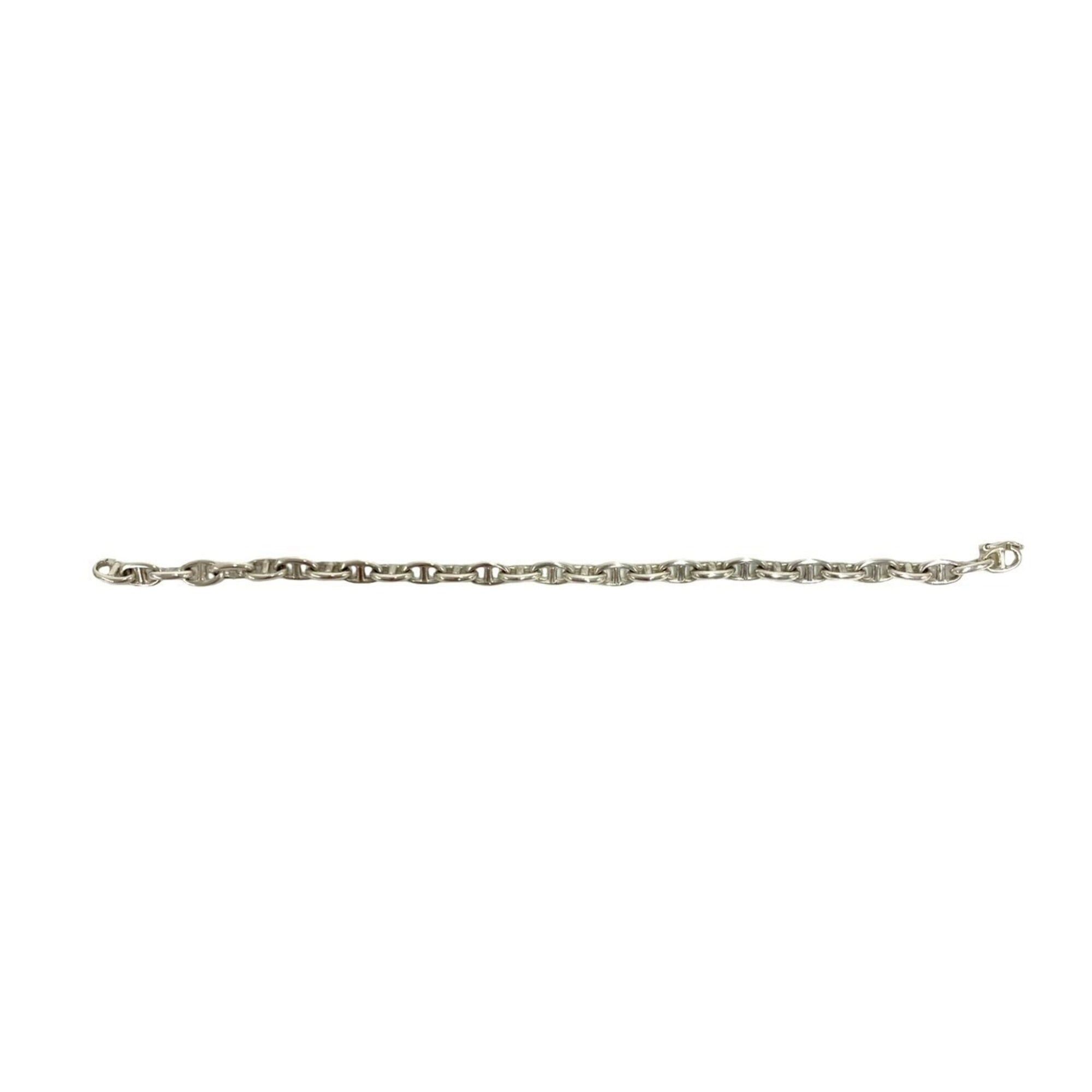 Hermes HERMES Vintage Chaine d'Ancre TPM Sterling Silver 925 Chain Bracelet Accessory 35920 Size ONE SIZE - 5 Thumbnail