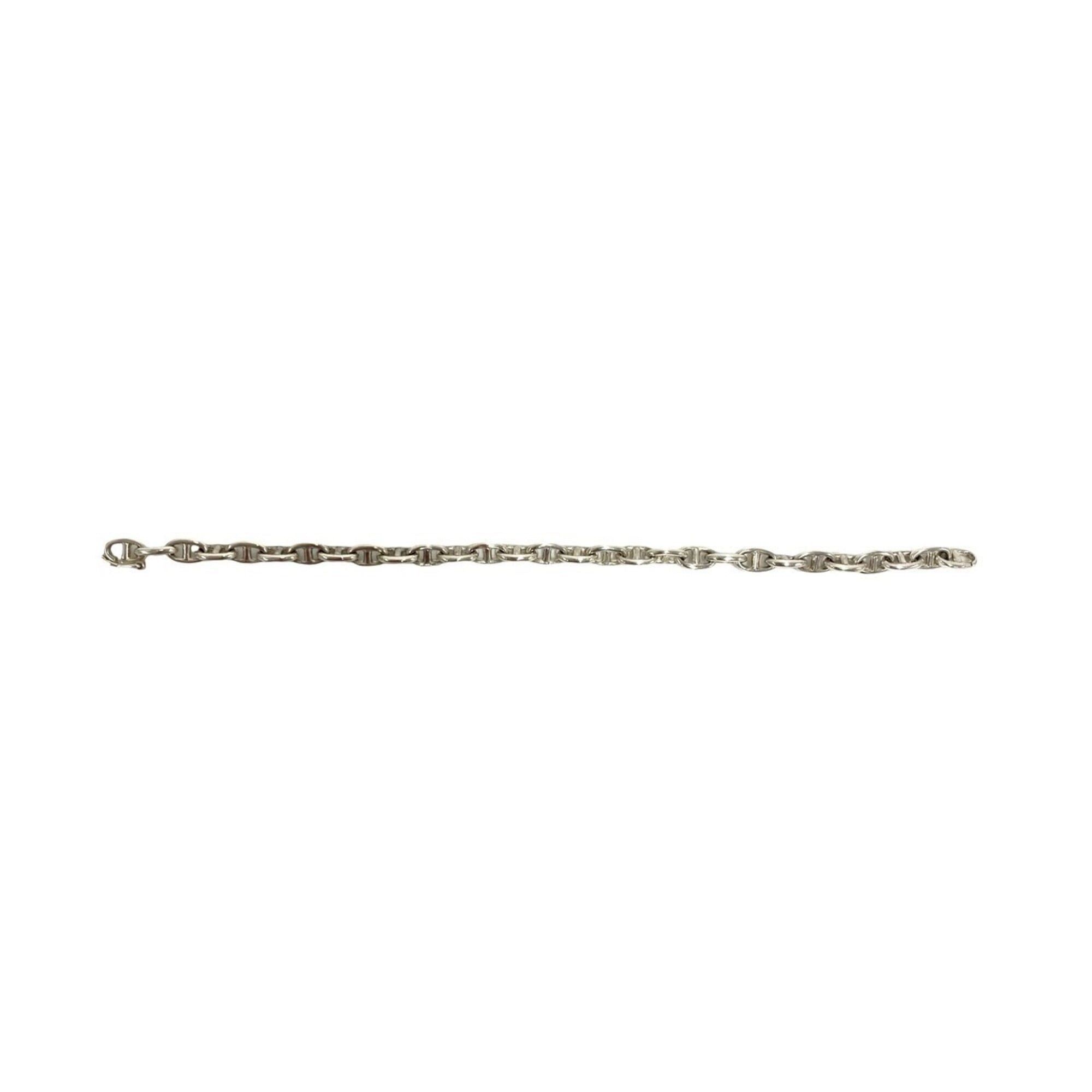 Hermes HERMES Vintage Chaine d'Ancre TPM Sterling Silver 925 Chain Bracelet Accessory 35920 Size ONE SIZE - 6 Thumbnail