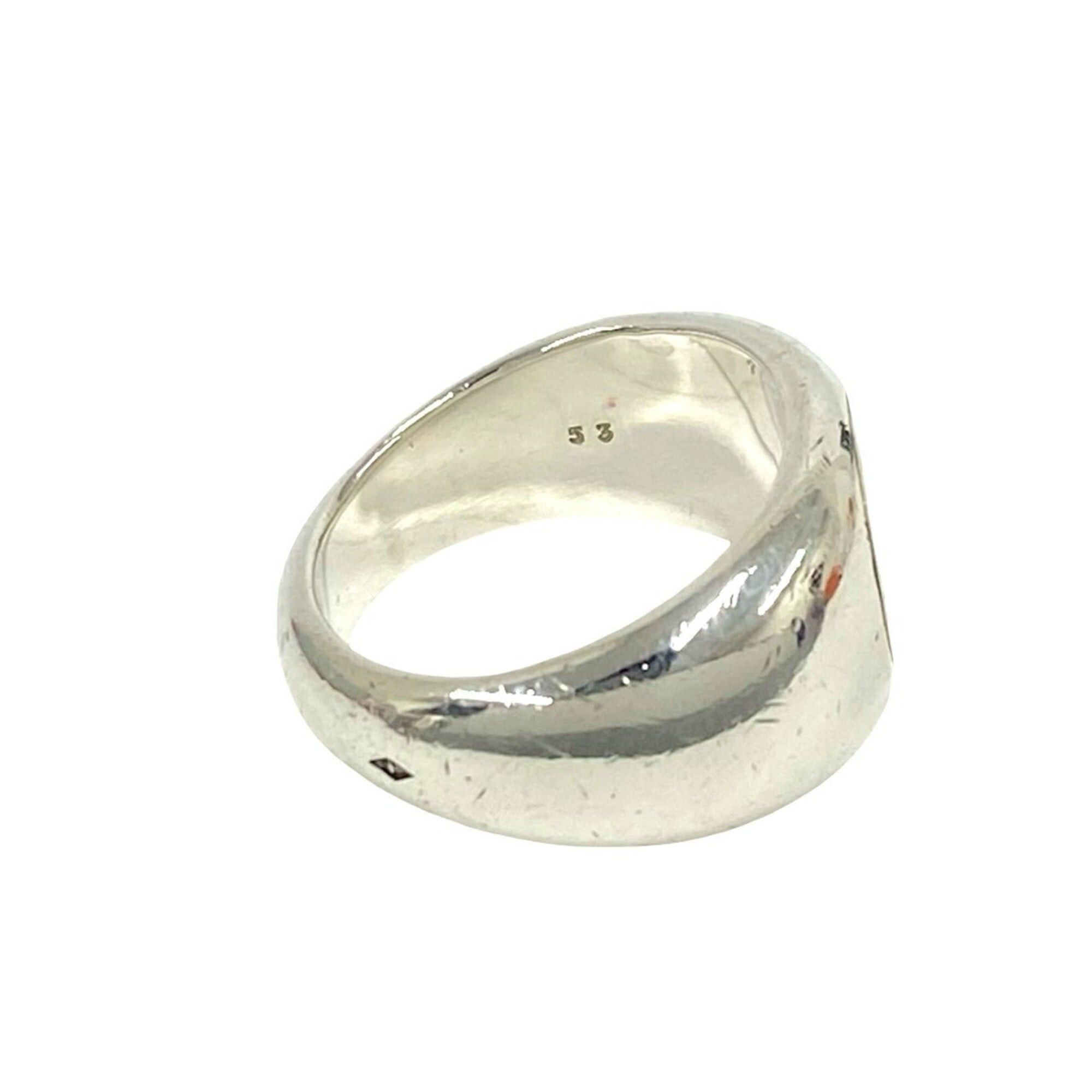 Hermes Hermes Sellier Ring, Sterling Silver 925, 18K Gold, Men's Accessory, Silver, 95685 Size ONE SIZE - 3 Thumbnail