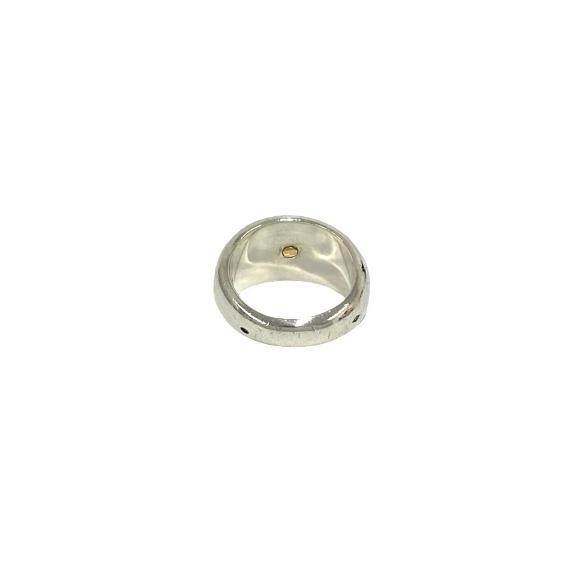 Hermes Hermes Sellier Ring, Sterling Silver 925, 18K Gold, Men's Accessory, Silver, 95685 Size ONE SIZE - 6 Thumbnail
