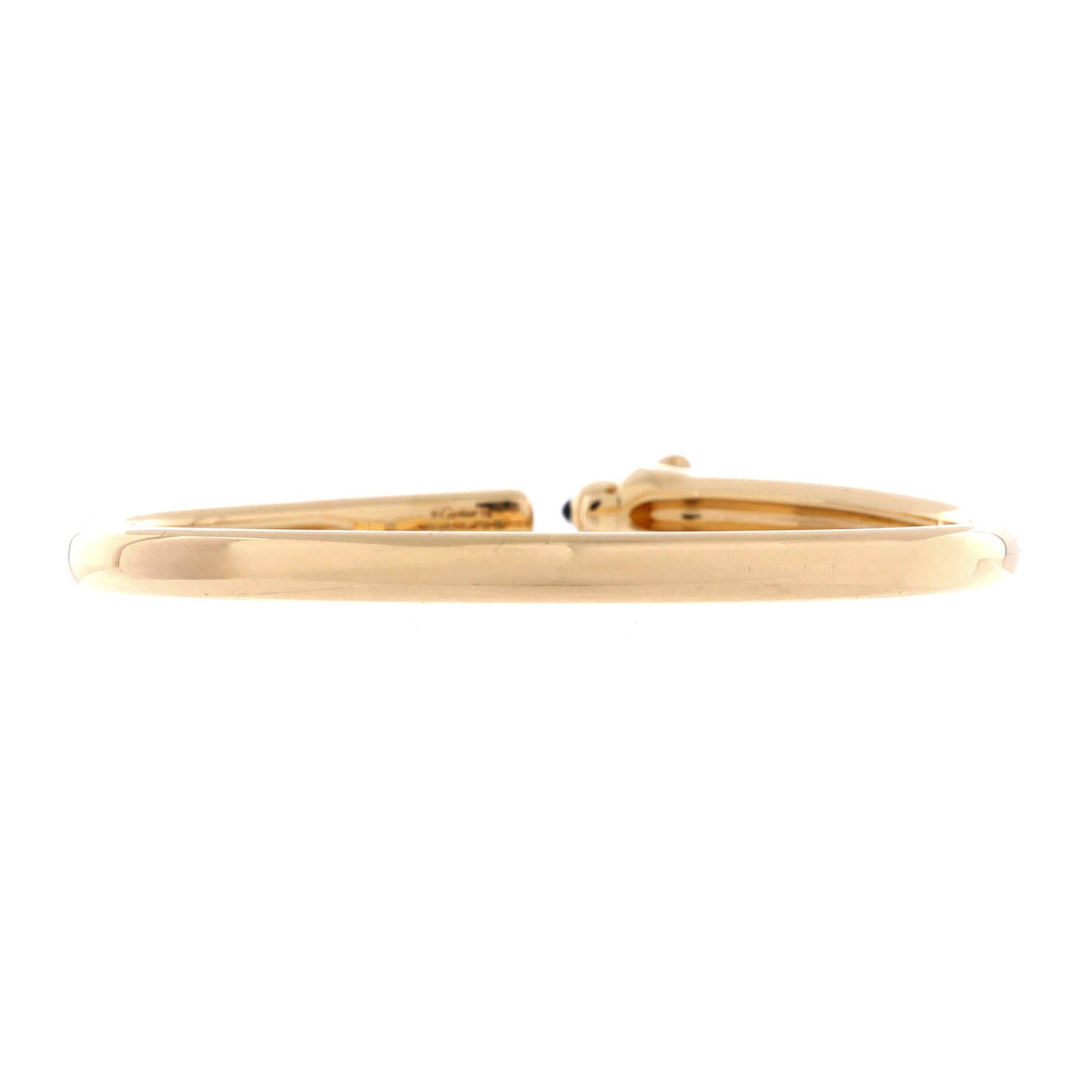 Cartier Panthere de Open Cuff Bracelet Size ONE SIZE - 3 Thumbnail