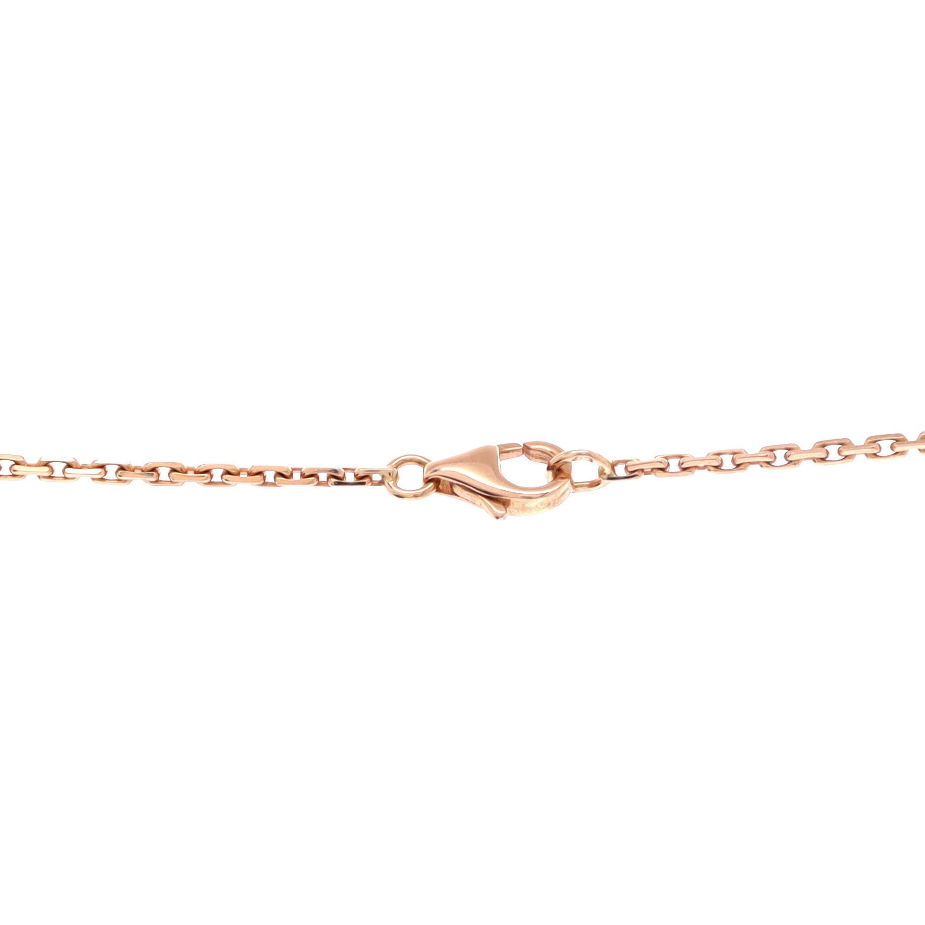 Cartier 3 Diamonds Love Pendant Necklace Size ONE SIZE - 3 Thumbnail