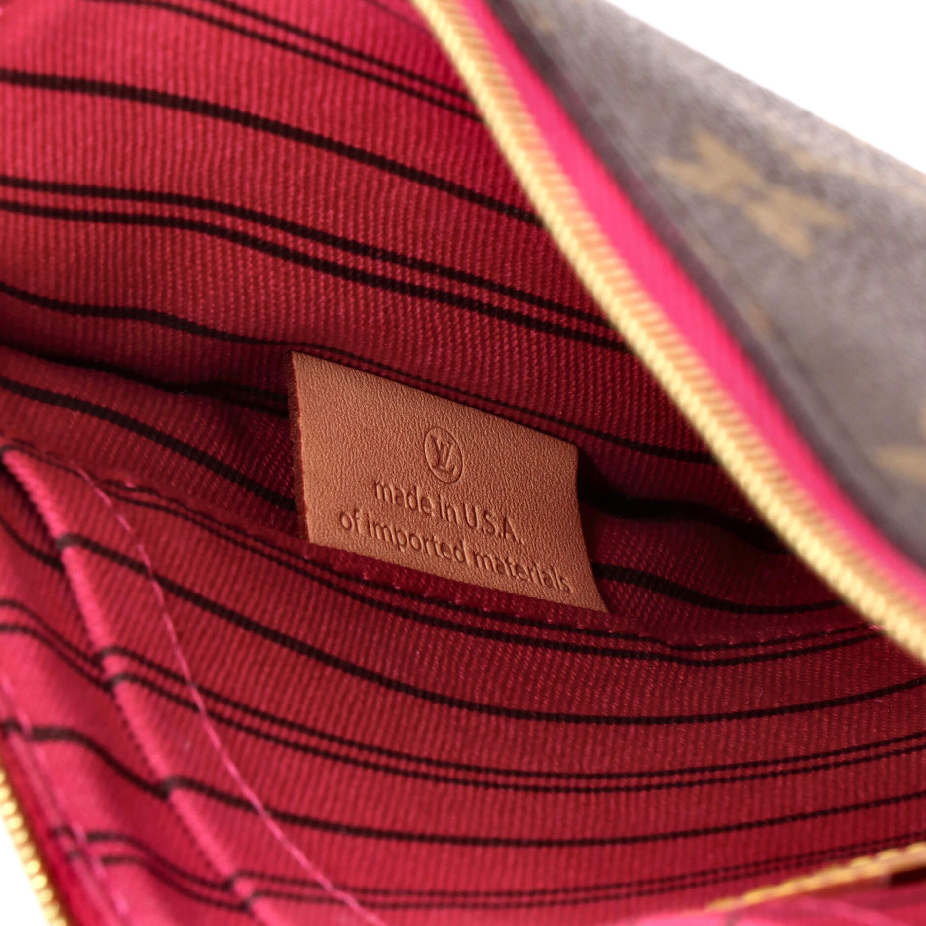 Louis Vuitton Neverfull Pochette Size ONE SIZE - 8 Thumbnail