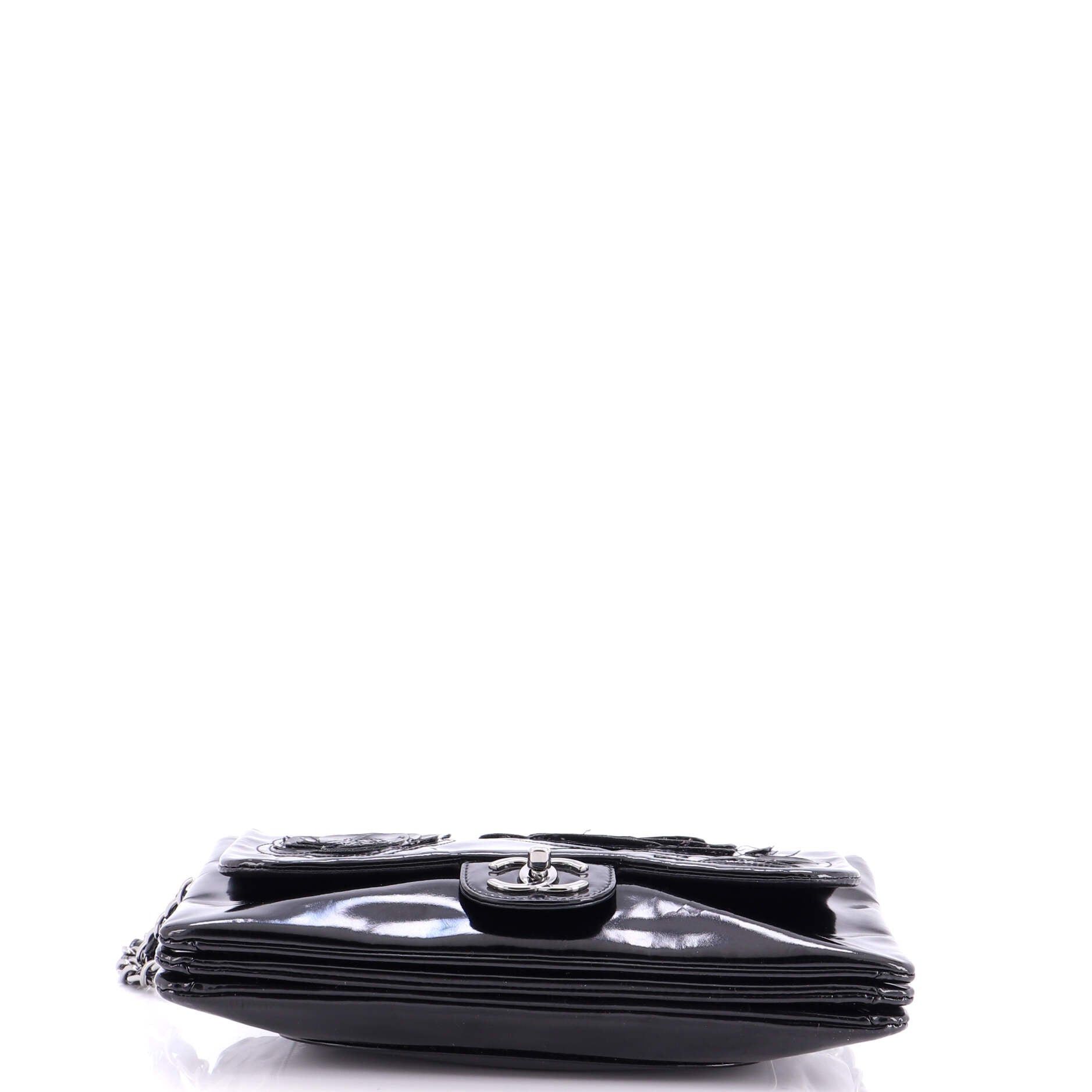 Chanel Tweed Petals Camellia Flap Bag Size ONE SIZE - 5 Thumbnail