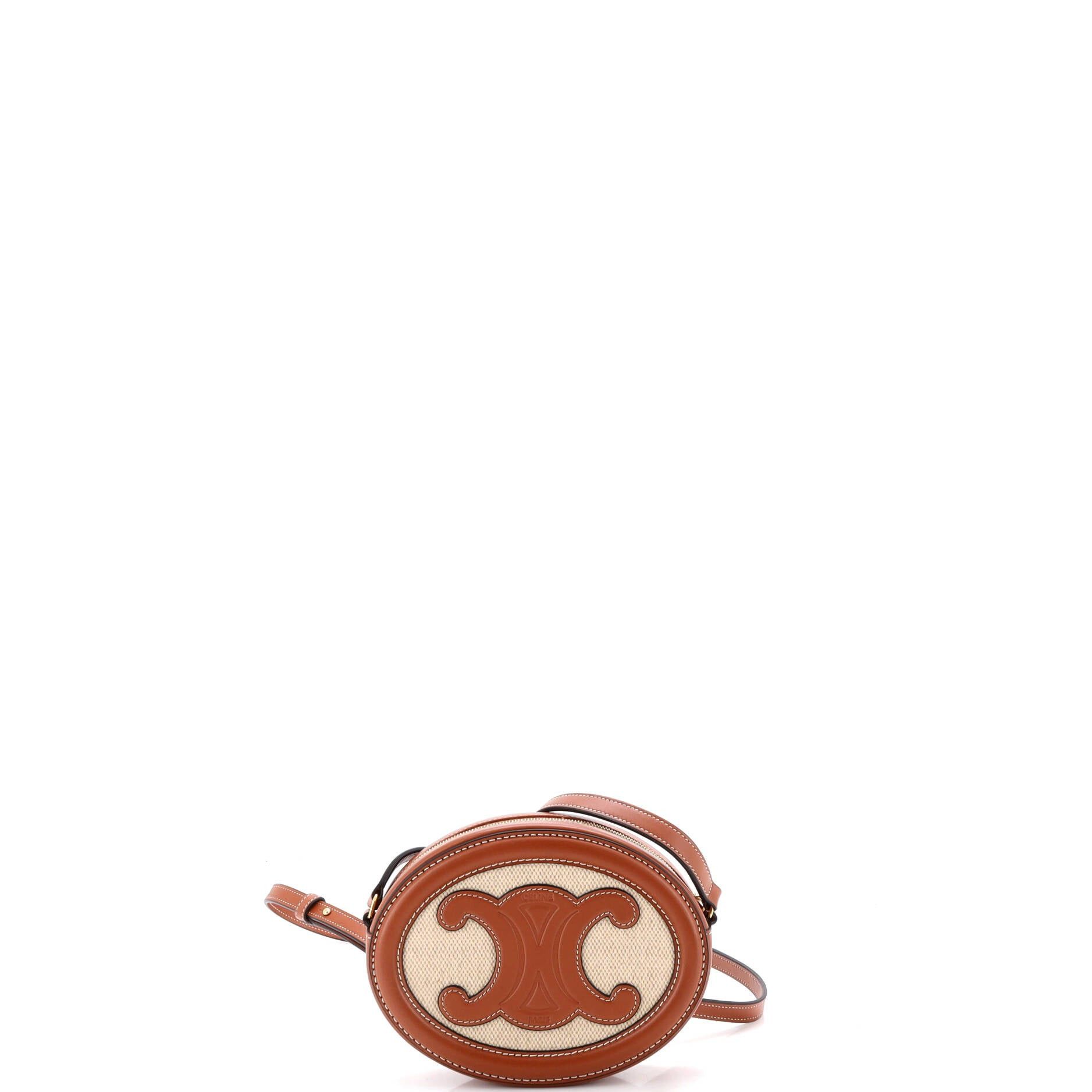 Celine Triomphe Oval Crossbody Bag Size ONE SIZE - 3 Thumbnail