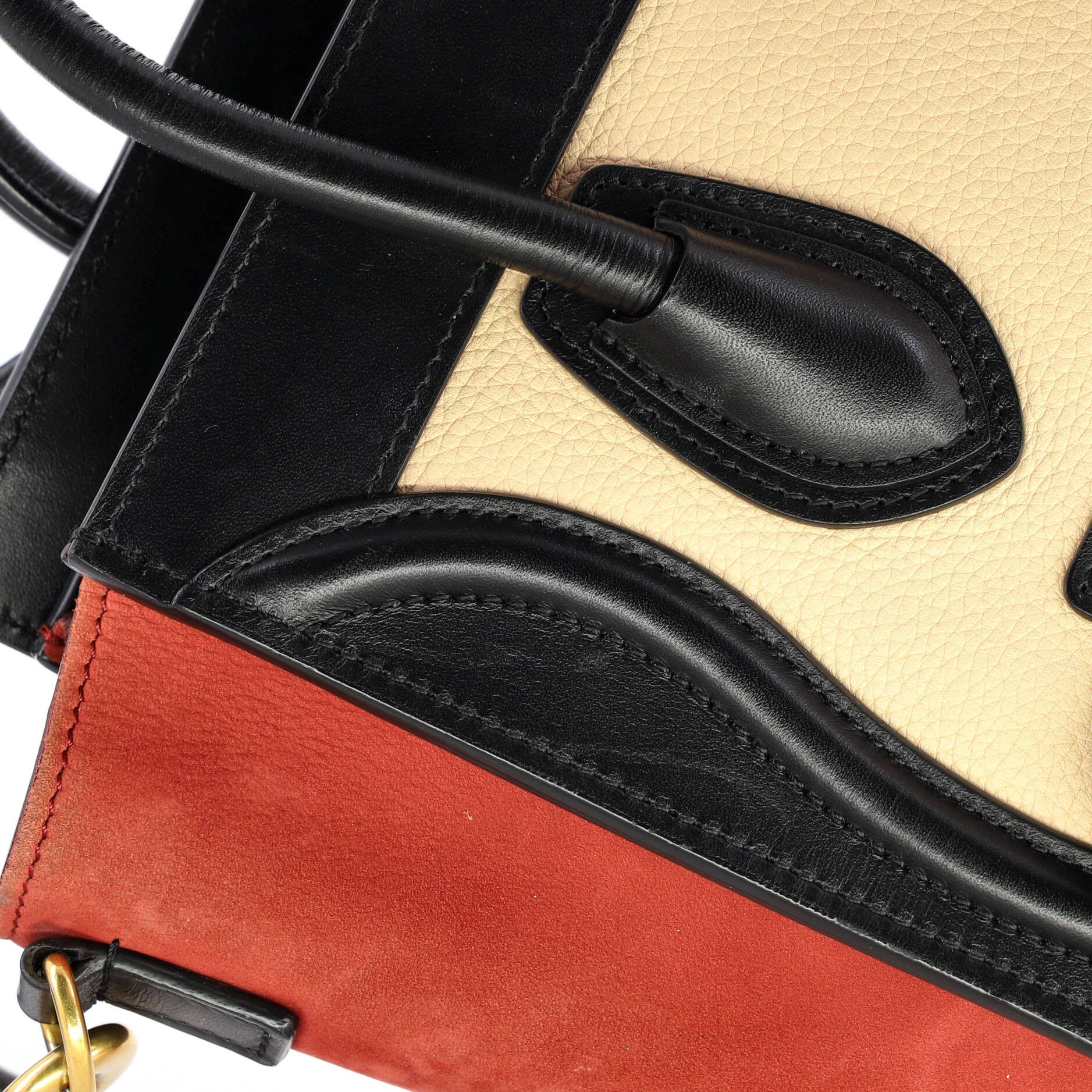 Celine Tricolor Luggage Bag Size ONE SIZE - 6 Thumbnail