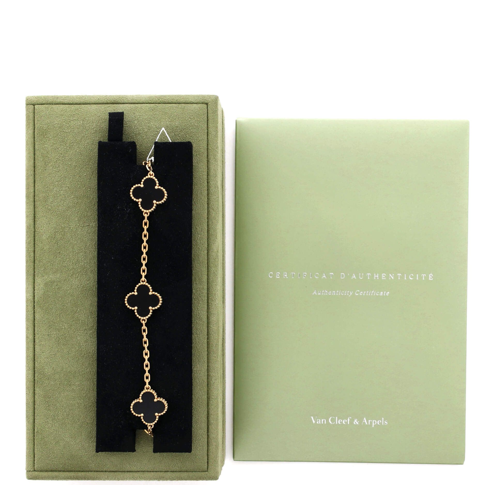 Van Cleef & Arpels Vintage Alhambra 5 Motifs Bracelet Size ONE SIZE - 2 Thumbnail