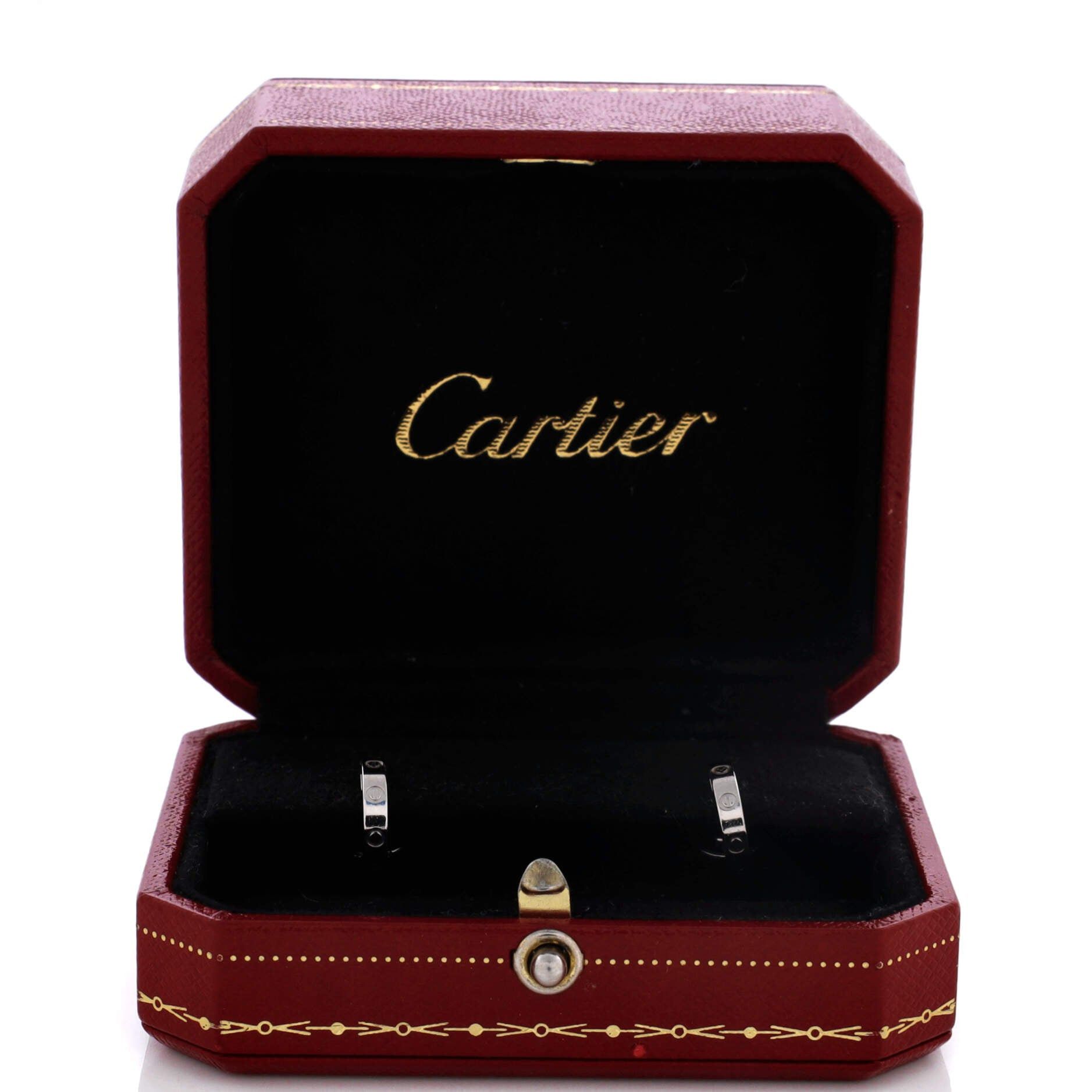 Cartier Love Hoop Earrings Size ONE SIZE - 2 Thumbnail