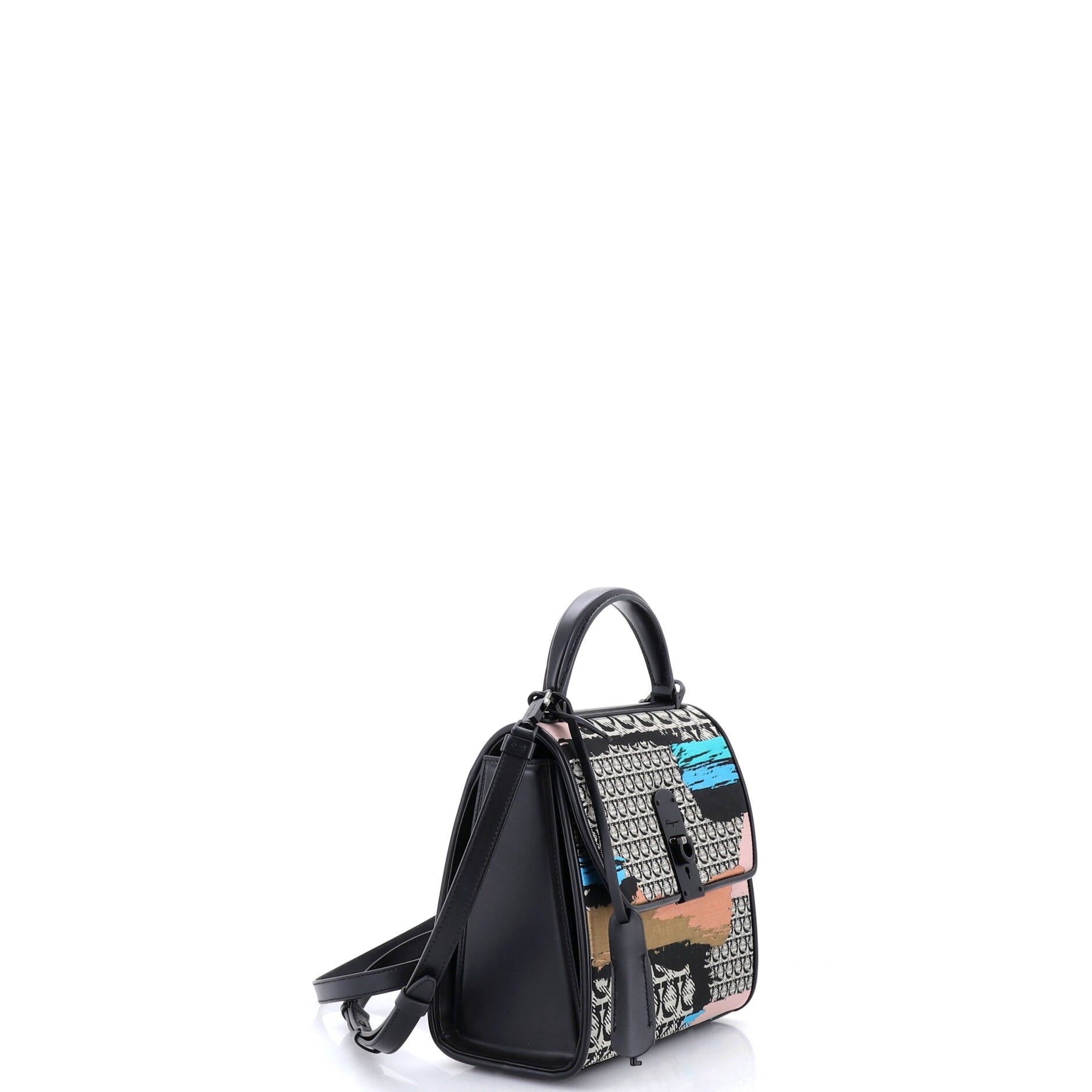 Salvatore Ferragamo Boxyz Top Handle Bag Size ONE SIZE - 2 Thumbnail