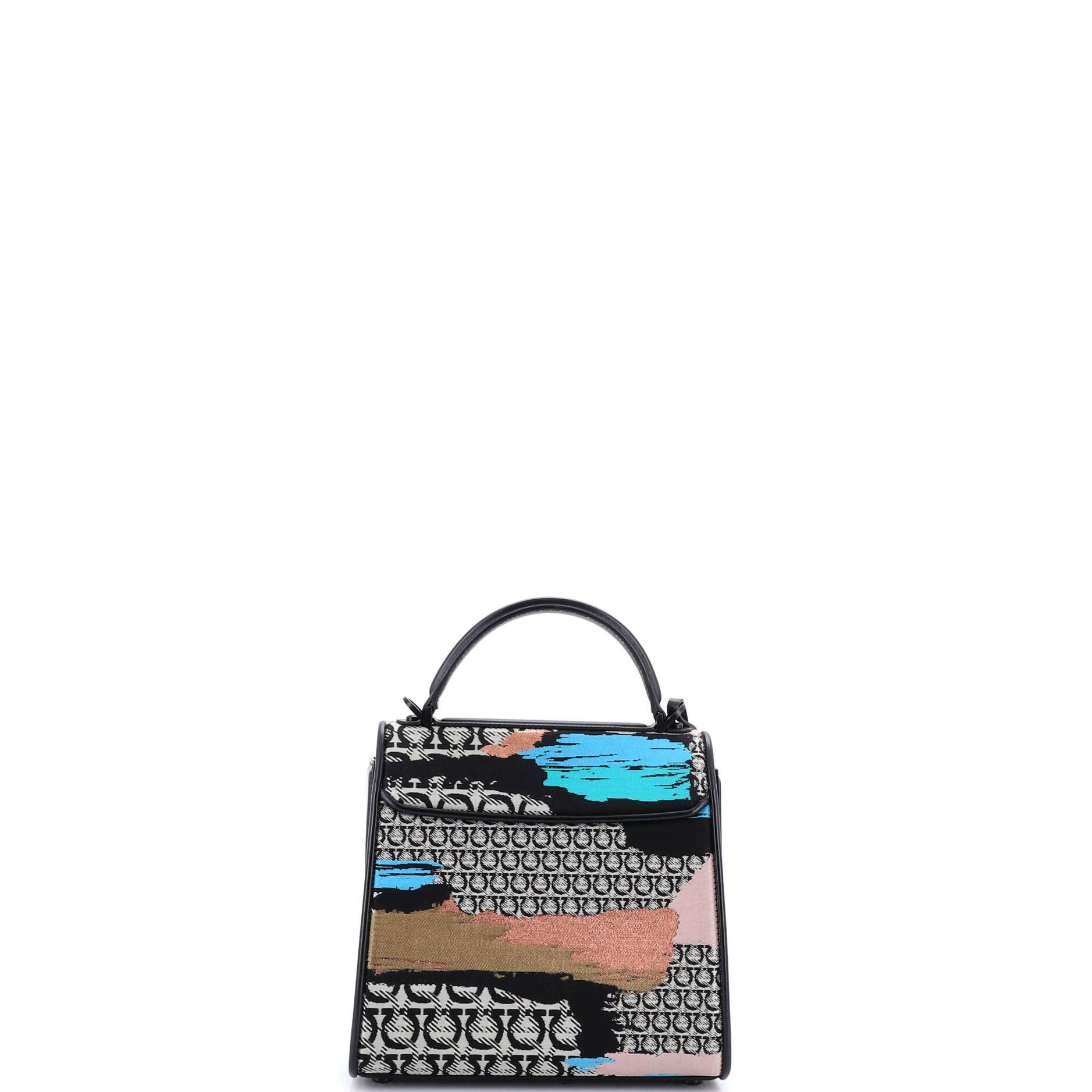 Salvatore Ferragamo Boxyz Top Handle Bag Size ONE SIZE - 3 Thumbnail